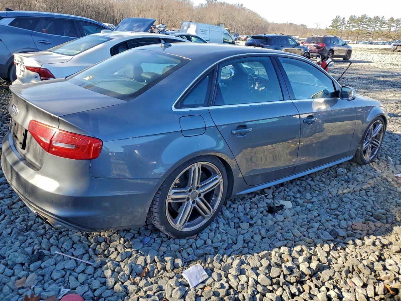2013 Audi S4 Premium Plus Gray vin: WAUBGAFL2DA188903