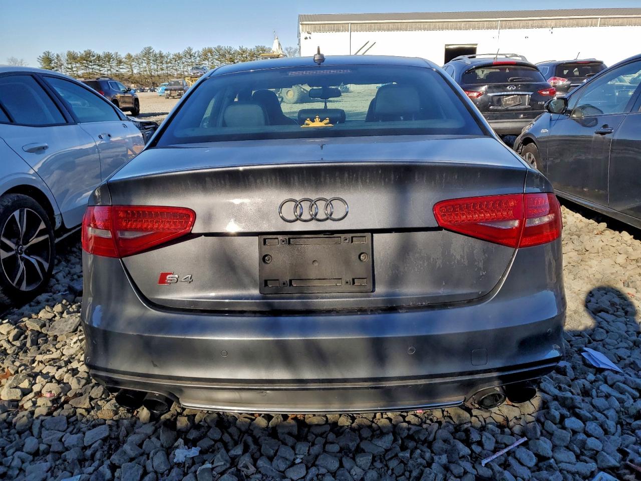 2013 Audi S4 Premium Plus Gray vin: WAUBGAFL2DA188903
