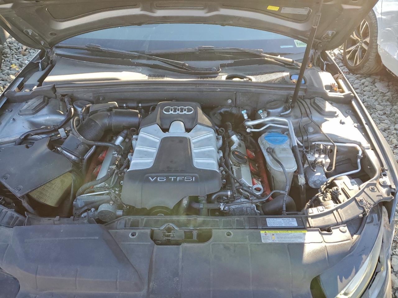 2013 Audi S4 Premium Plus Gray vin: WAUBGAFL2DA188903