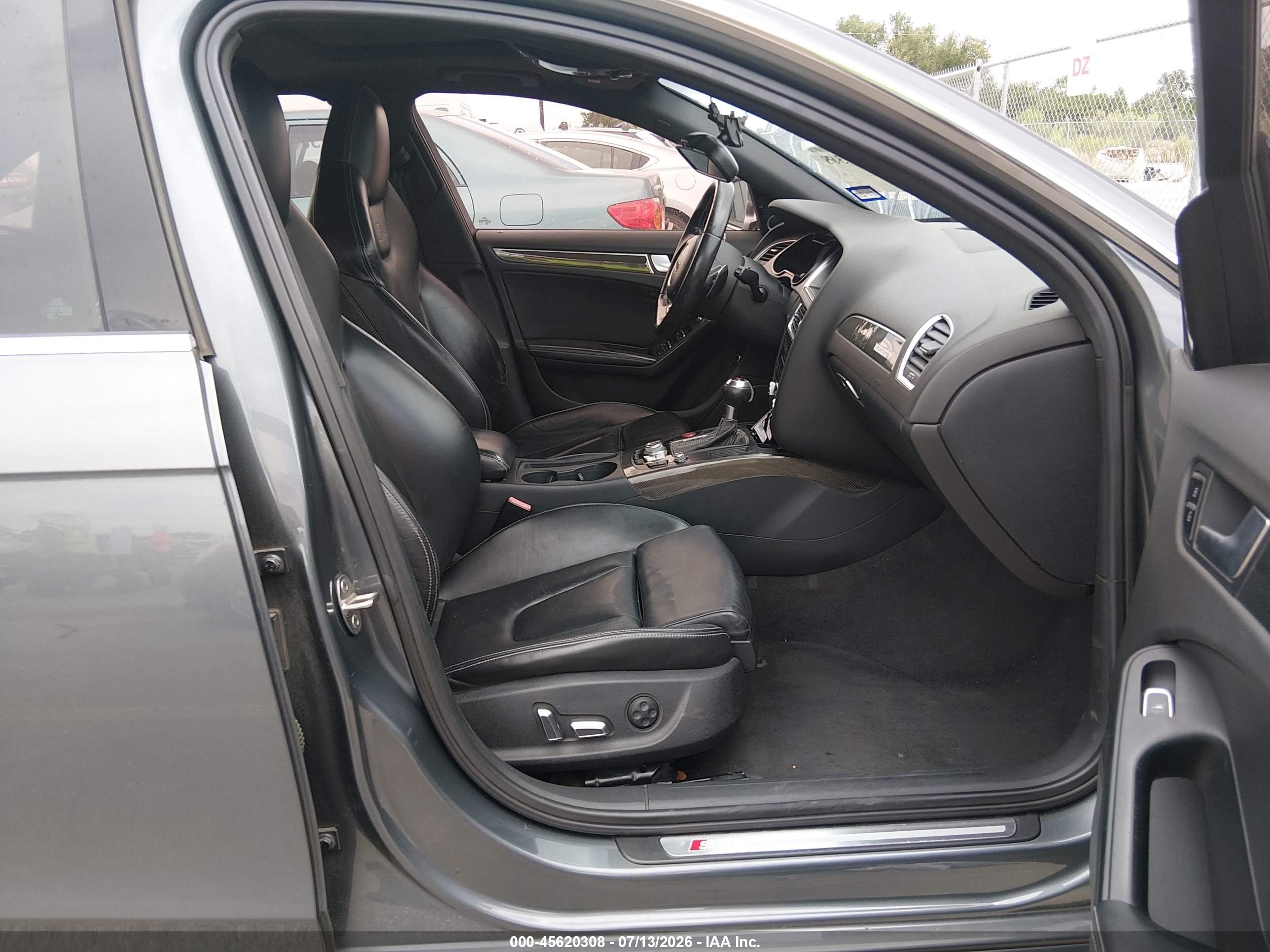 2014 Audi S4 3.0t Premium Plus Gray vin: WAUBGAFL2EA123793