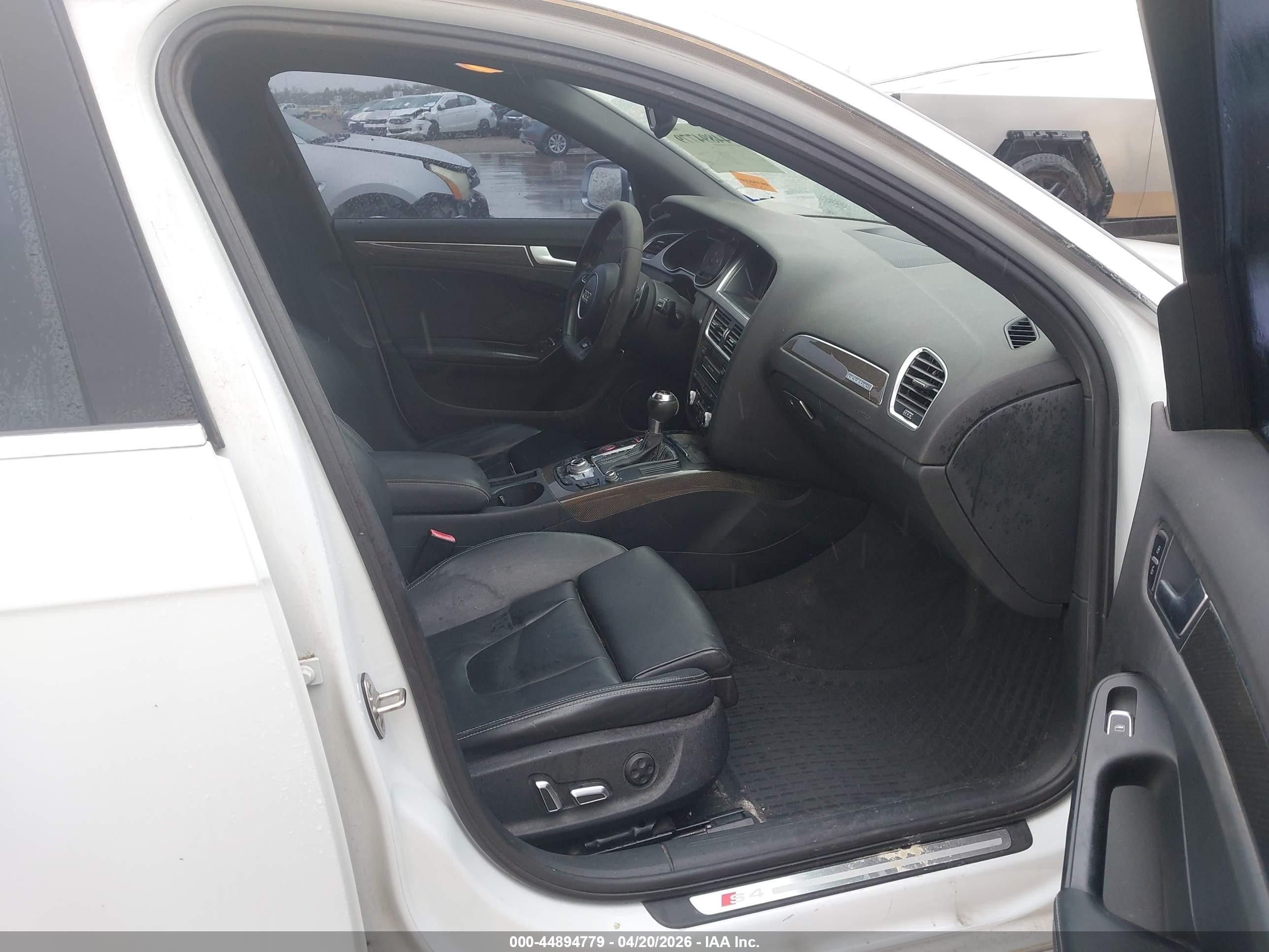2014 Audi S4 3.0t Premium Plus White vin: WAUBGAFL2EA161363