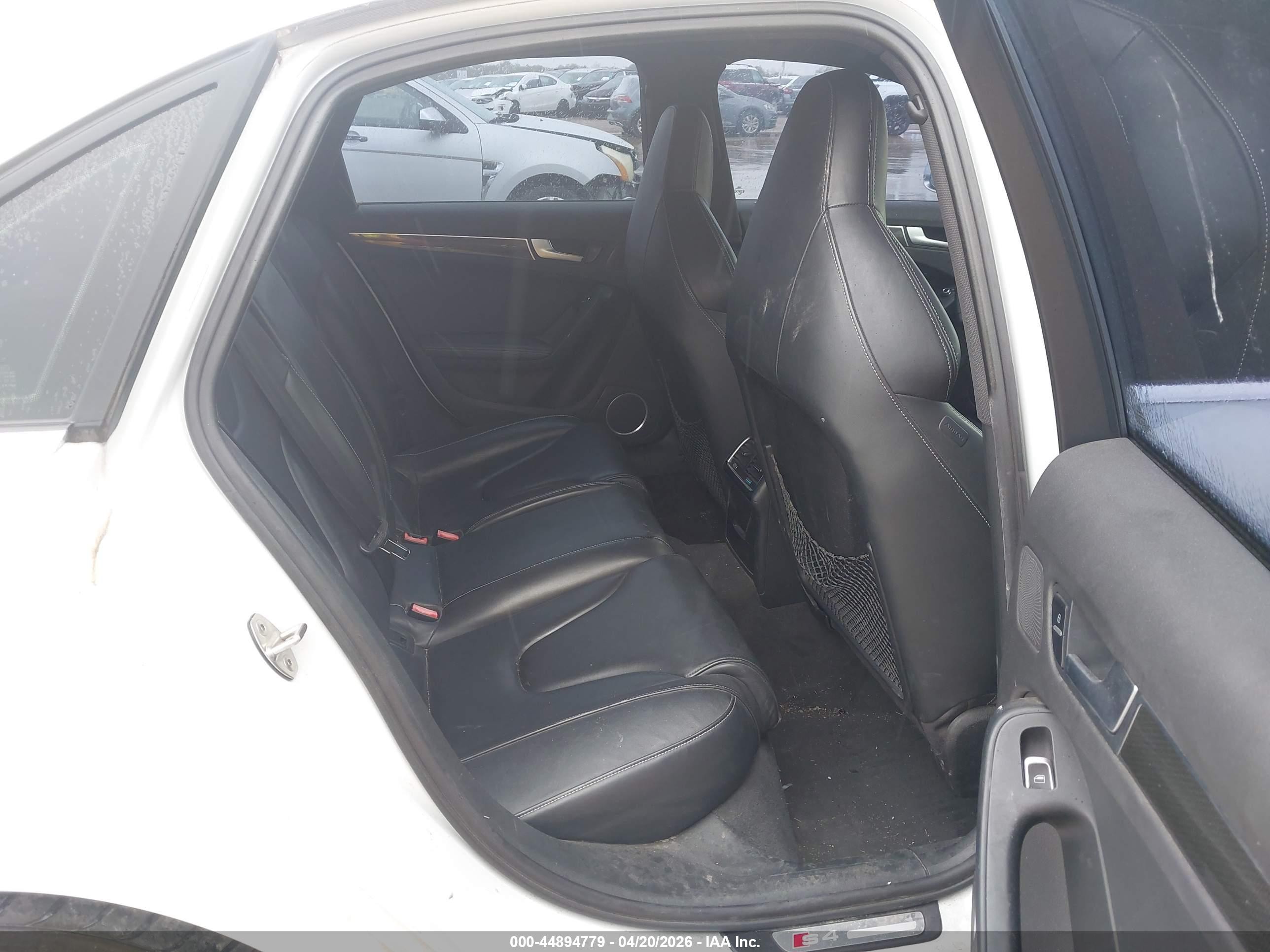 2014 Audi S4 3.0t Premium Plus White vin: WAUBGAFL2EA161363