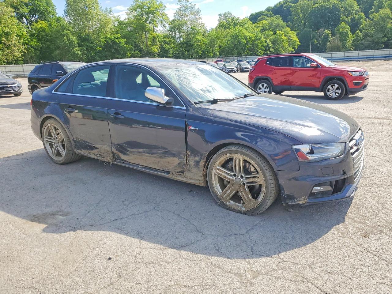 2014 Audi S4 Premium Plus Black vin: WAUBGAFL2EA163047