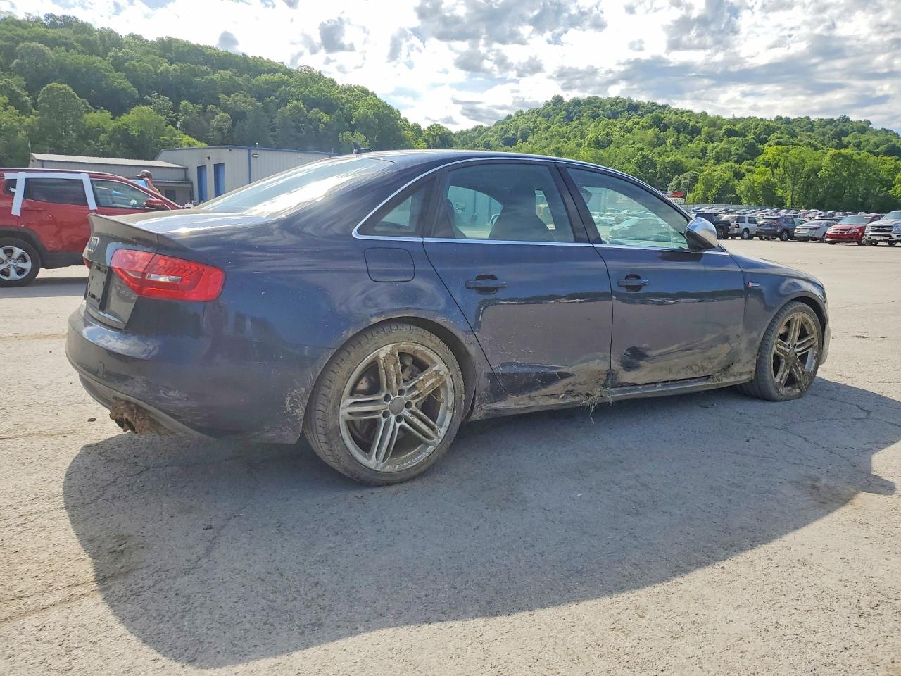2014 Audi S4 Premium Plus Black vin: WAUBGAFL2EA163047