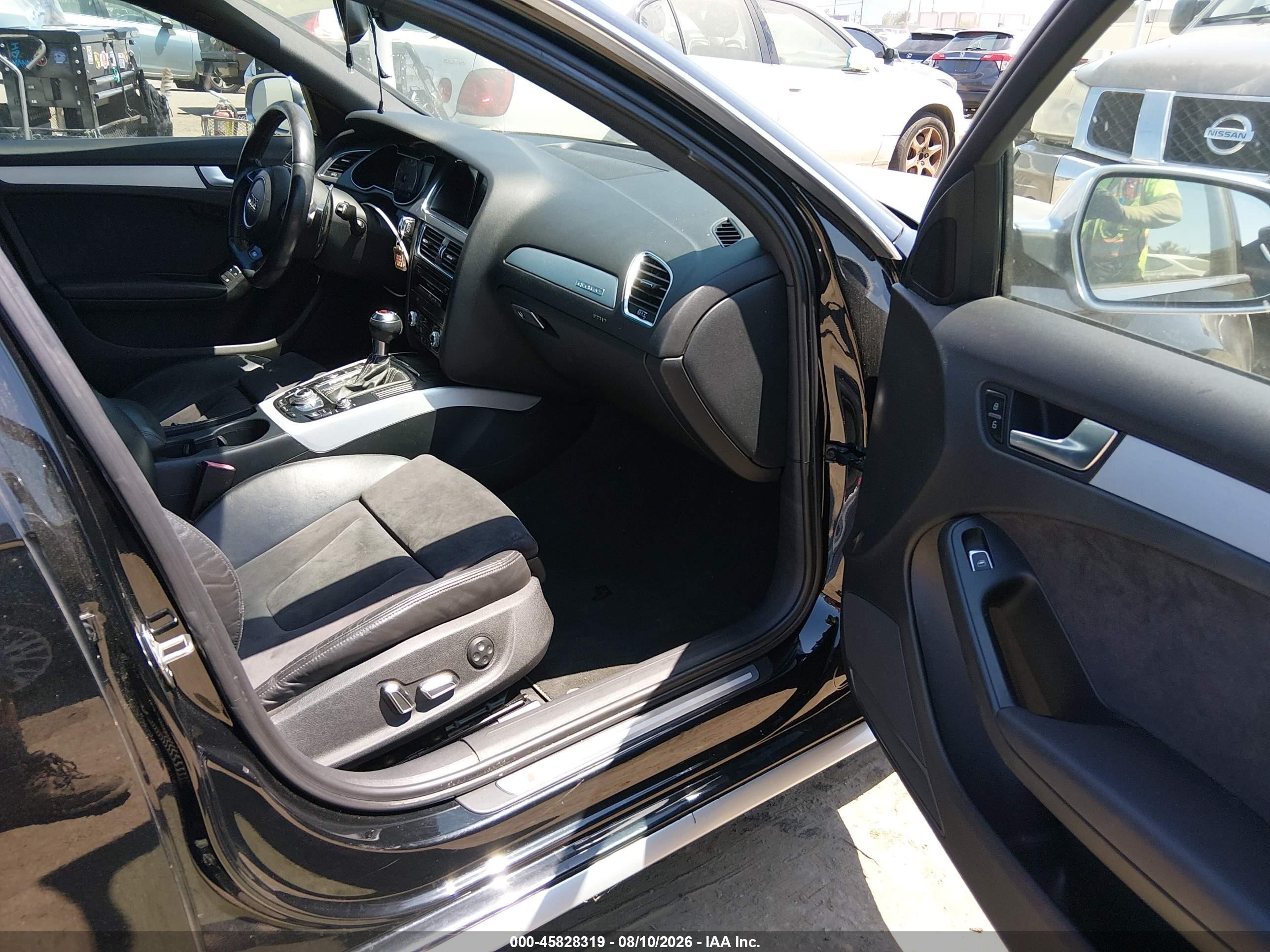 2013 Audi S4 3.0t Premium Plus Black vin: WAUBGAFL3DA087143