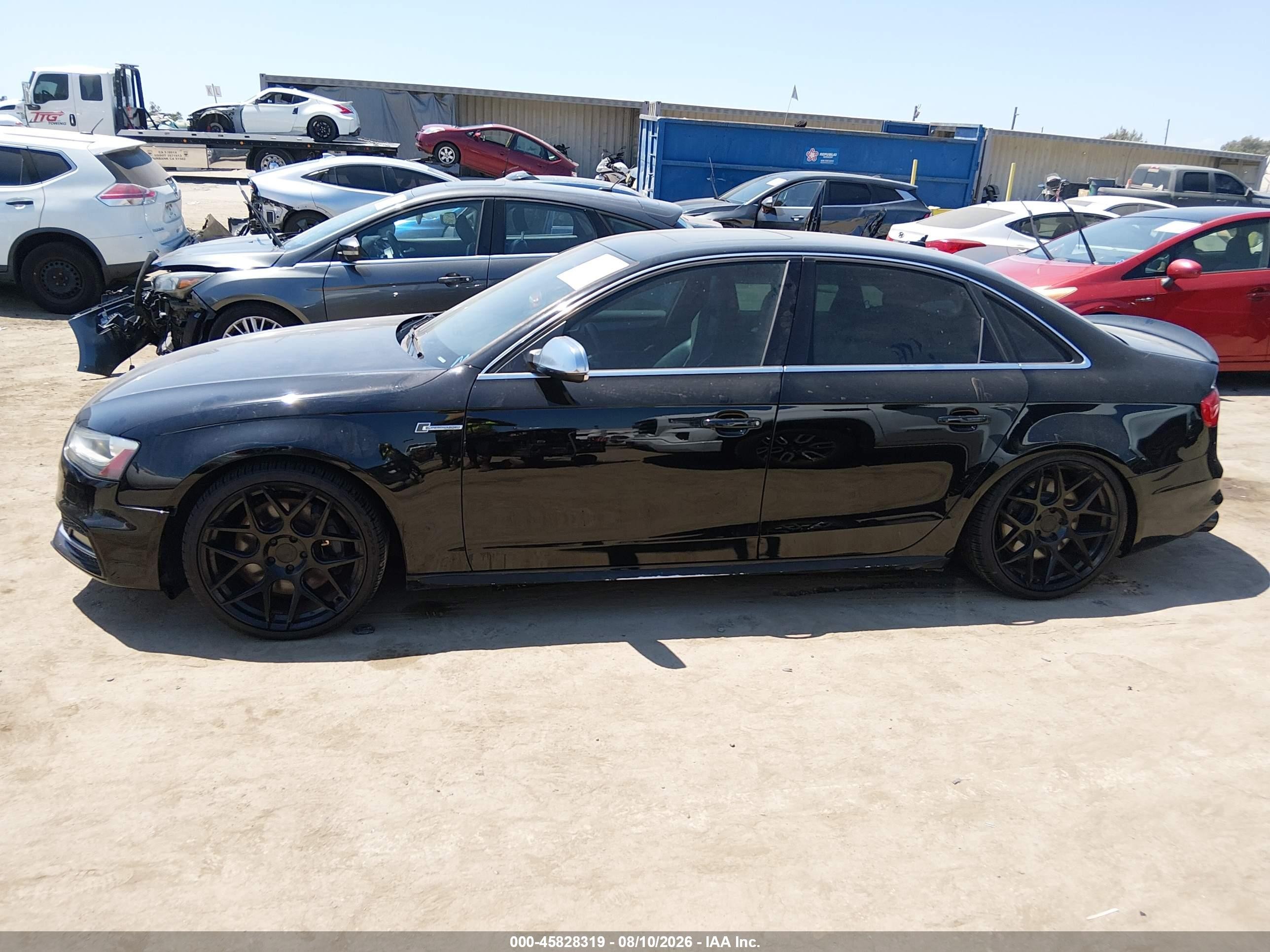 2013 Audi S4 3.0t Premium Plus Black vin: WAUBGAFL3DA087143