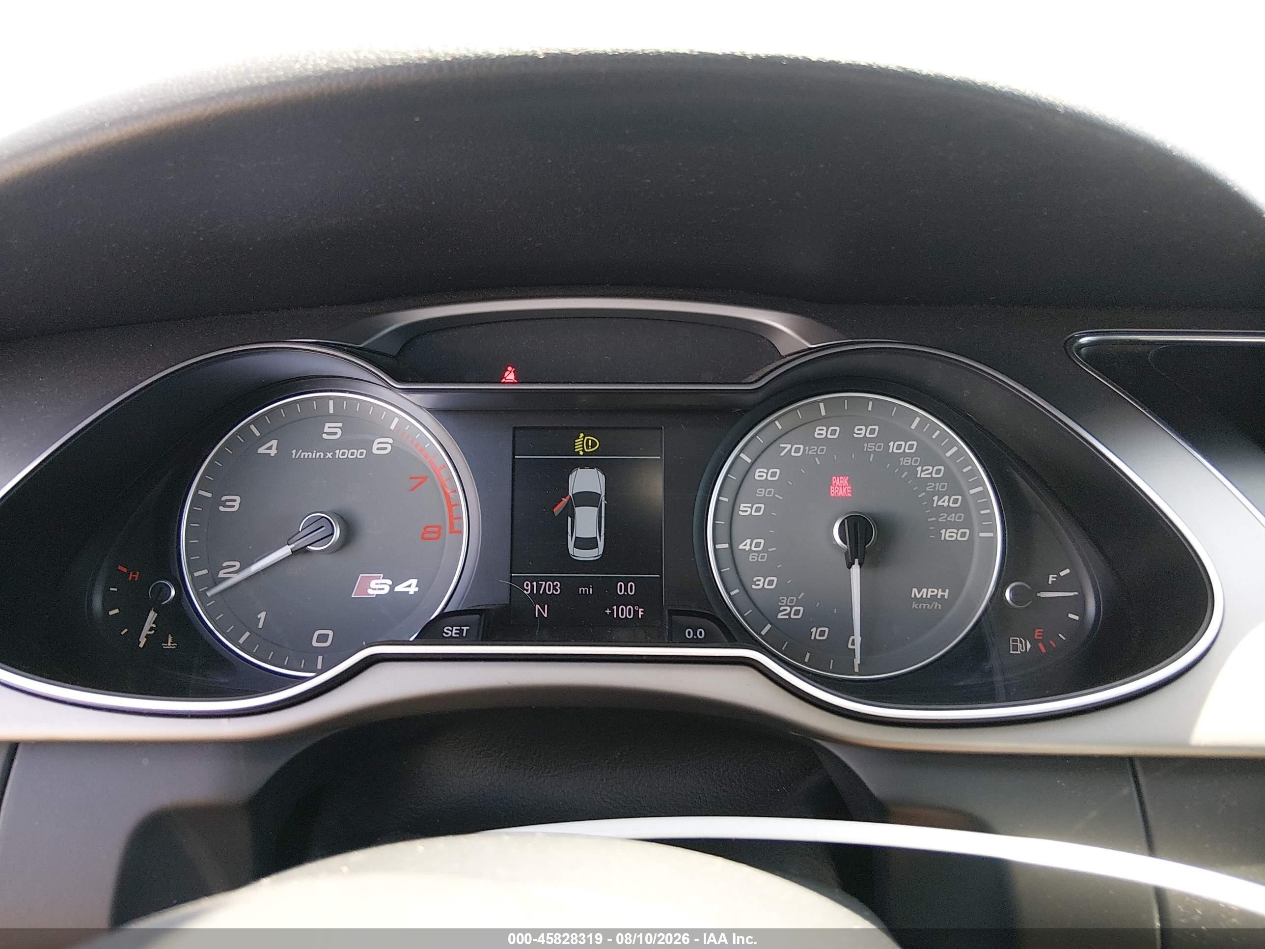 2013 Audi S4 3.0t Premium Plus Black vin: WAUBGAFL3DA087143