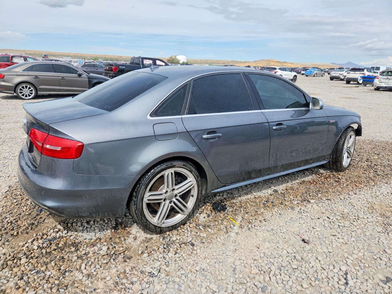 2013 Audi S4 Premium Plus Gray vin: WAUBGAFL3DA095534