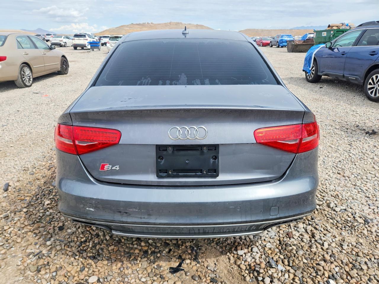 2013 Audi S4 Premium Plus Gray vin: WAUBGAFL3DA095534