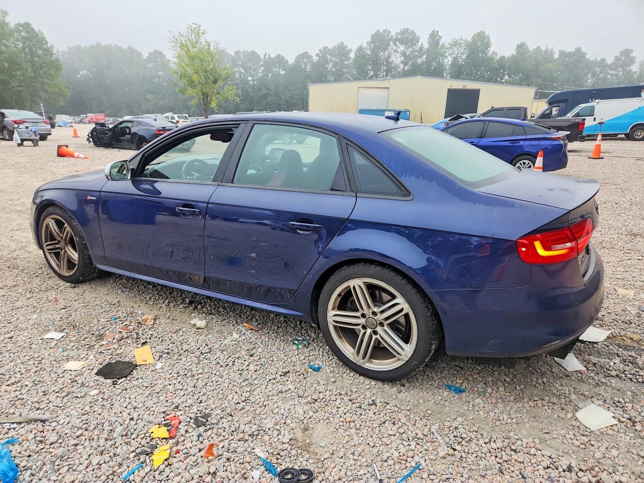 2013 Audi S4 Premium Plus Blue vin: WAUBGAFL3DA179563