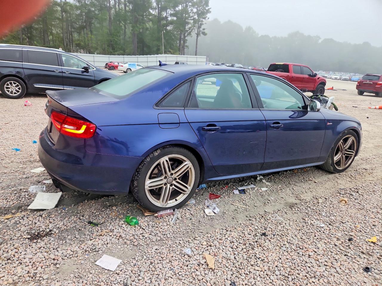 2013 Audi S4 Premium Plus Blue vin: WAUBGAFL3DA179563