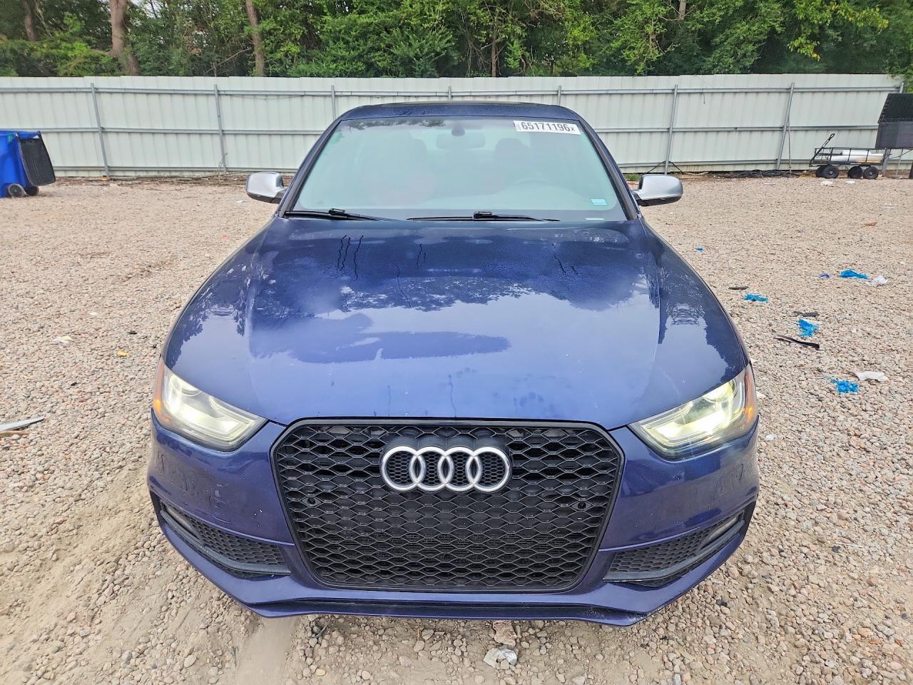 2013 Audi S4 Premium Plus Blue vin: WAUBGAFL3DA179563