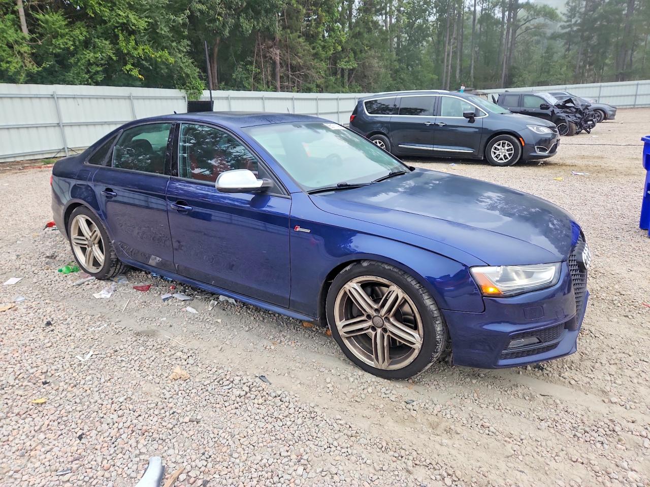 2013 Audi S4 Premium Plus Blue vin: WAUBGAFL3DA179563