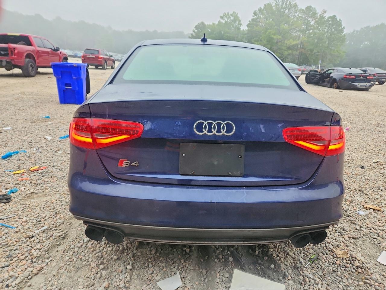 2013 Audi S4 Premium Plus Blue vin: WAUBGAFL3DA179563