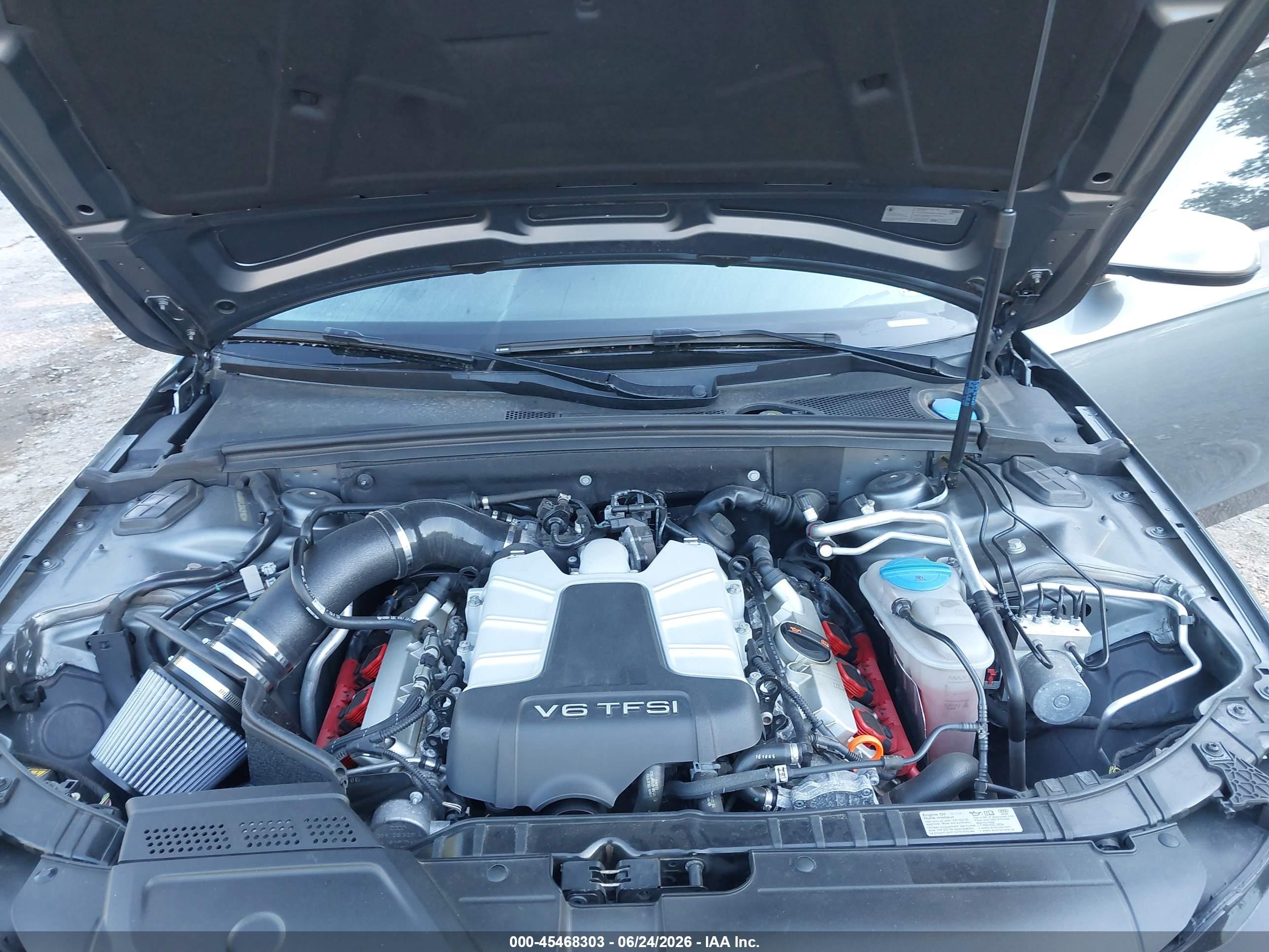 2013 Audi S4 3.0t Premium Plus Gray vin: WAUBGAFL3DA251829