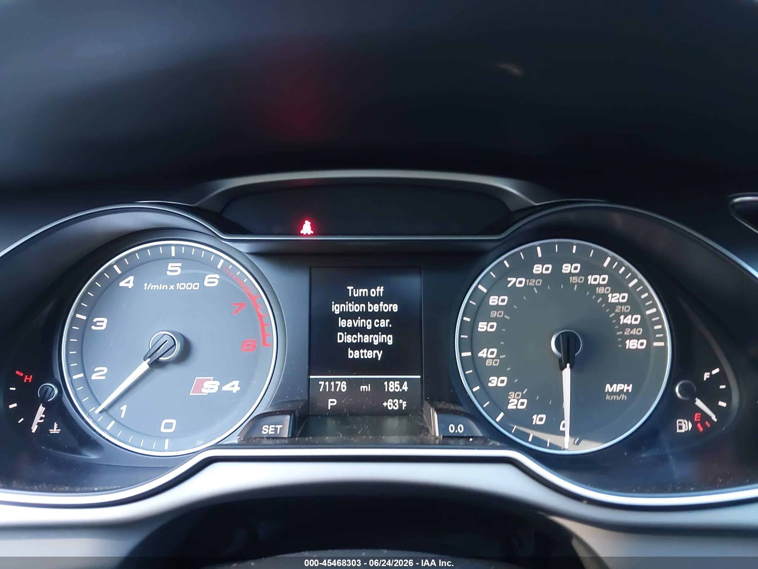 2013 Audi S4 3.0t Premium Plus Gray vin: WAUBGAFL3DA251829