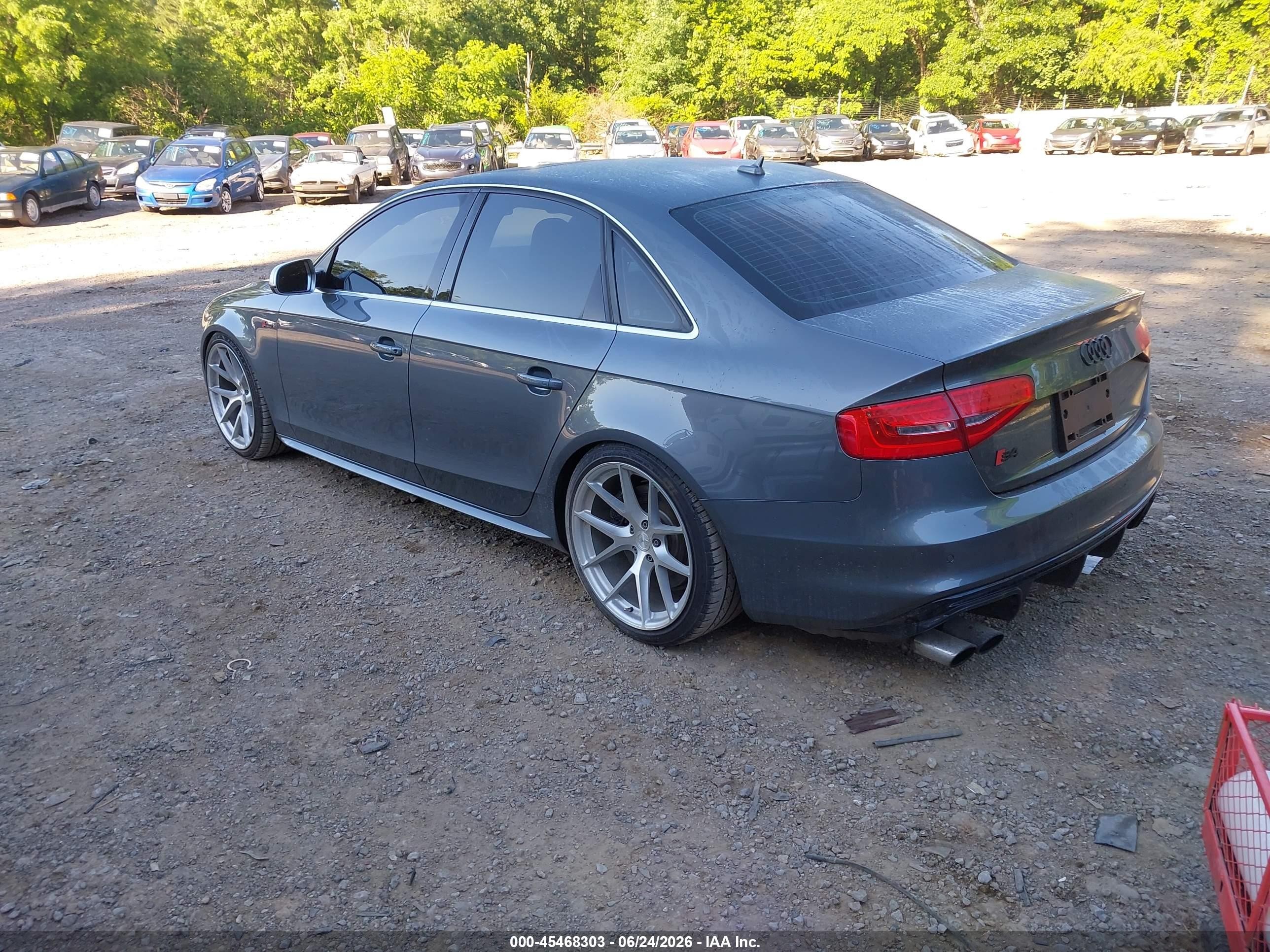 2013 Audi S4 3.0t Premium Plus Gray vin: WAUBGAFL3DA251829