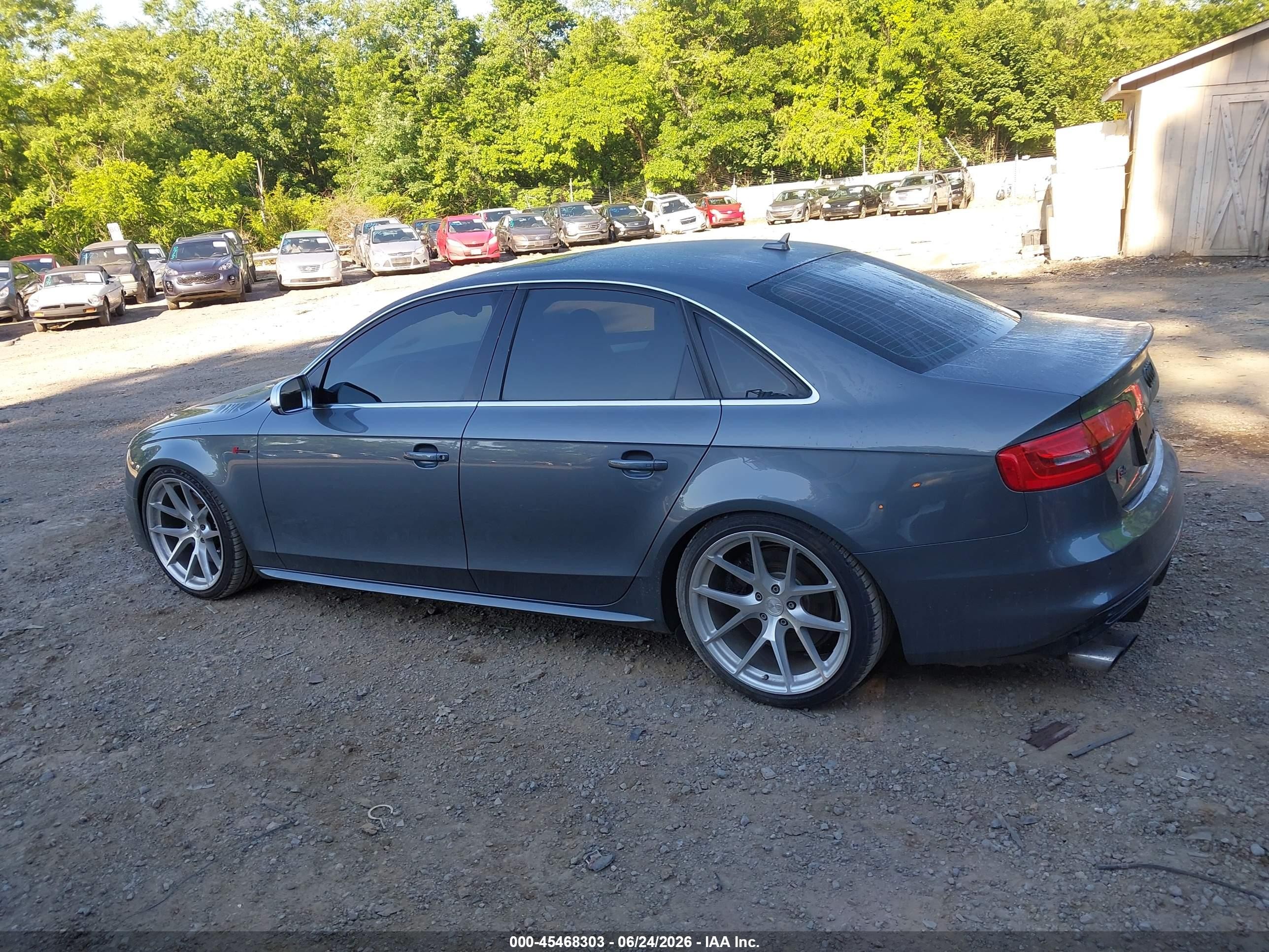 2013 Audi S4 3.0t Premium Plus Gray vin: WAUBGAFL3DA251829