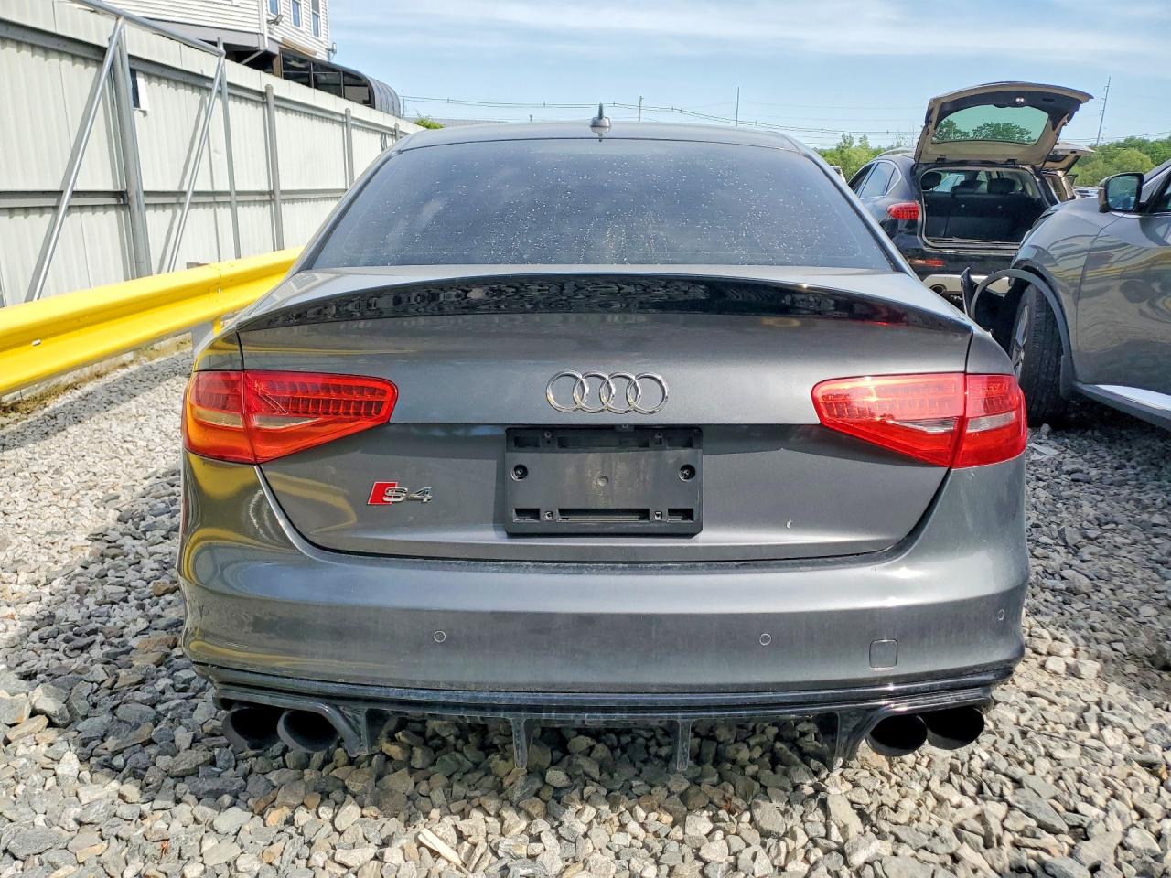 2014 Audi S4 Premium Plus Gray vin: WAUBGAFL3EA038266