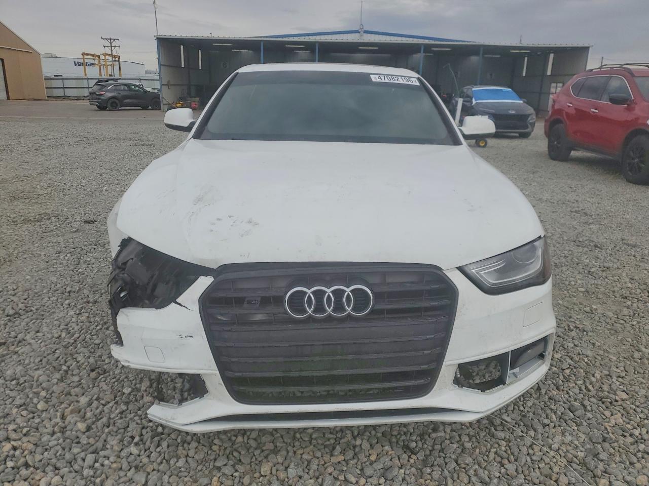 2014 Audi S4 Premium Plus White vin: WAUBGAFL3EA122006