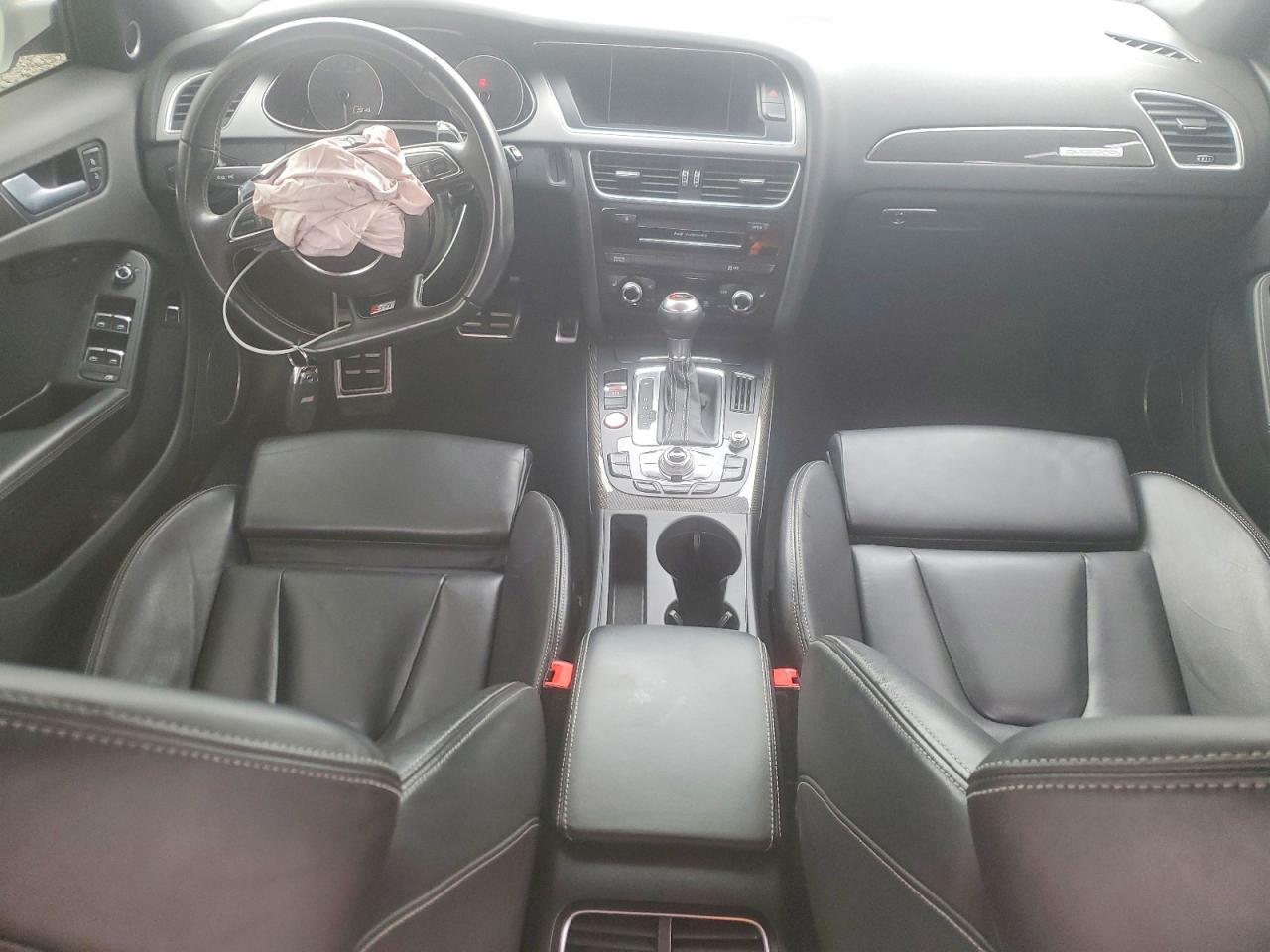 2014 Audi S4 Premium Plus White vin: WAUBGAFL3EA122006