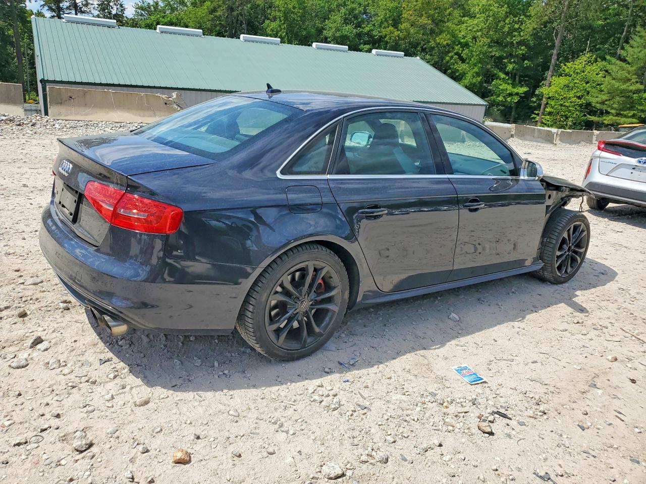 2014 Audi S4 Premium Plus Blue vin: WAUBGAFL3EA141686