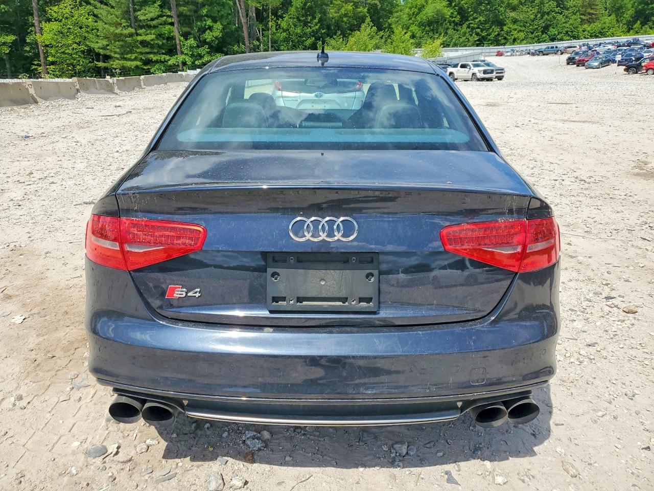 2014 Audi S4 Premium Plus Blue vin: WAUBGAFL3EA141686