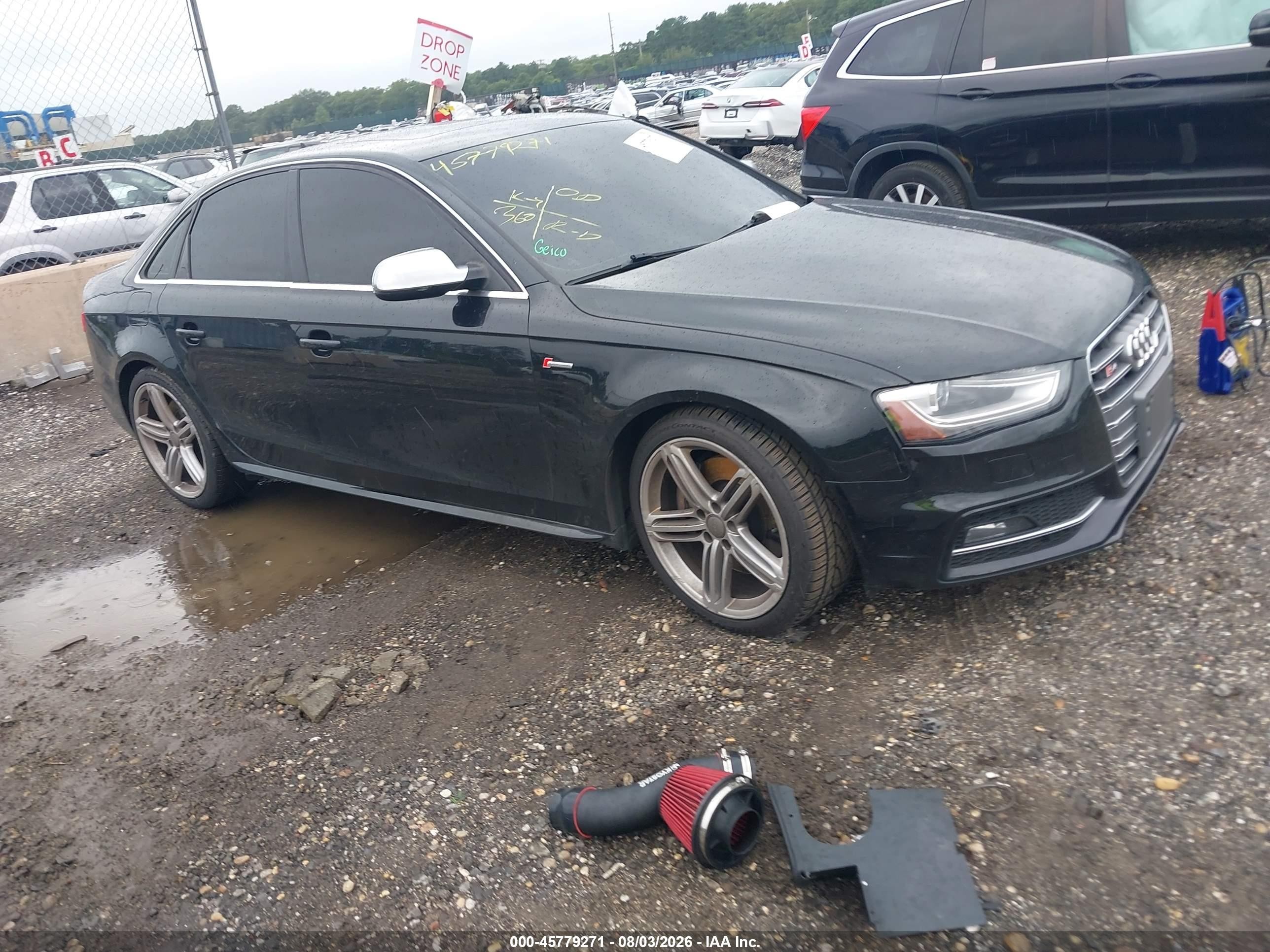2015 Audi S4 3.0t Premium Plus Black vin: WAUBGAFL3FA020769