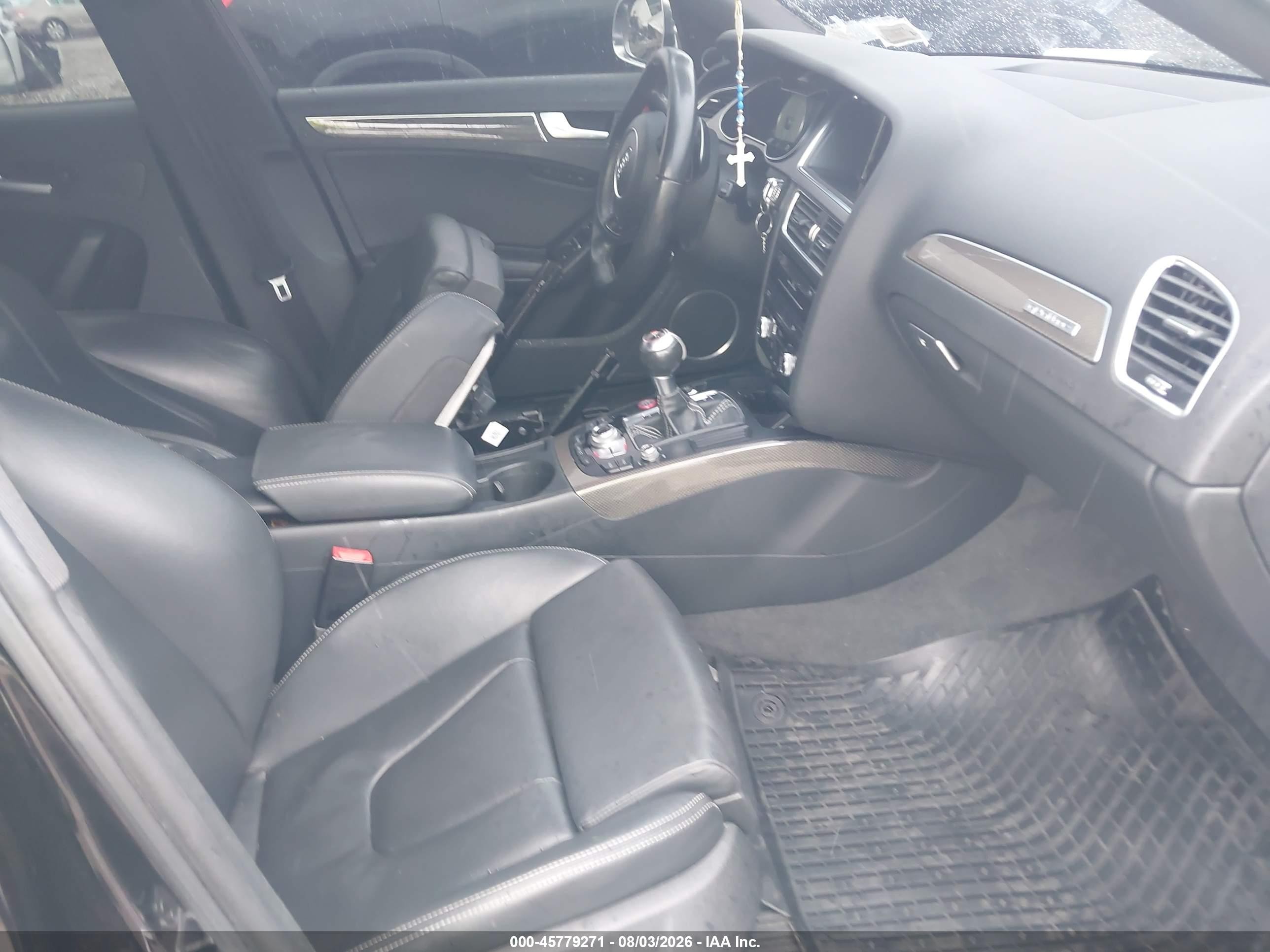 2015 Audi S4 3.0t Premium Plus Black vin: WAUBGAFL3FA020769