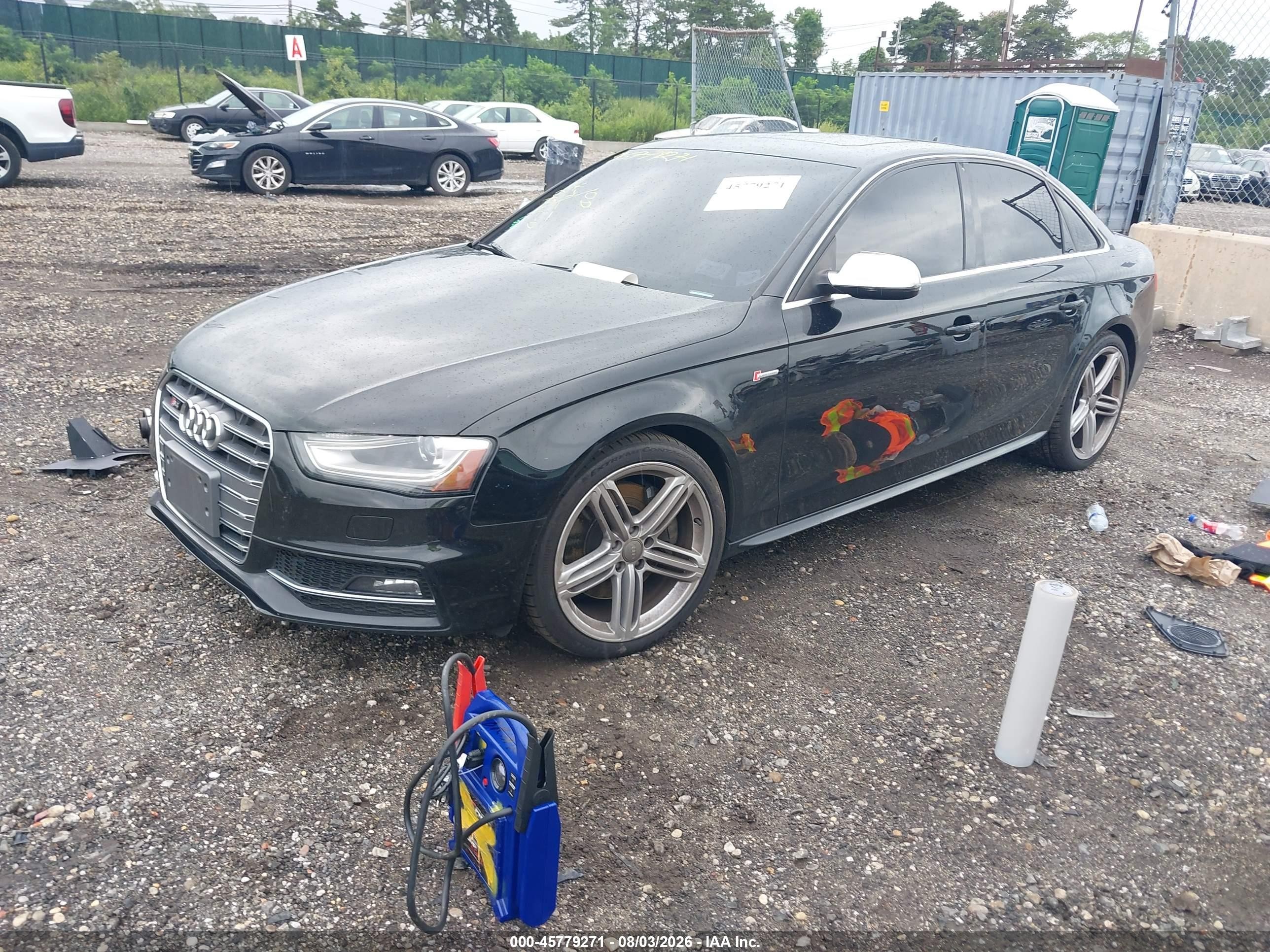 2015 Audi S4 3.0t Premium Plus Black vin: WAUBGAFL3FA020769