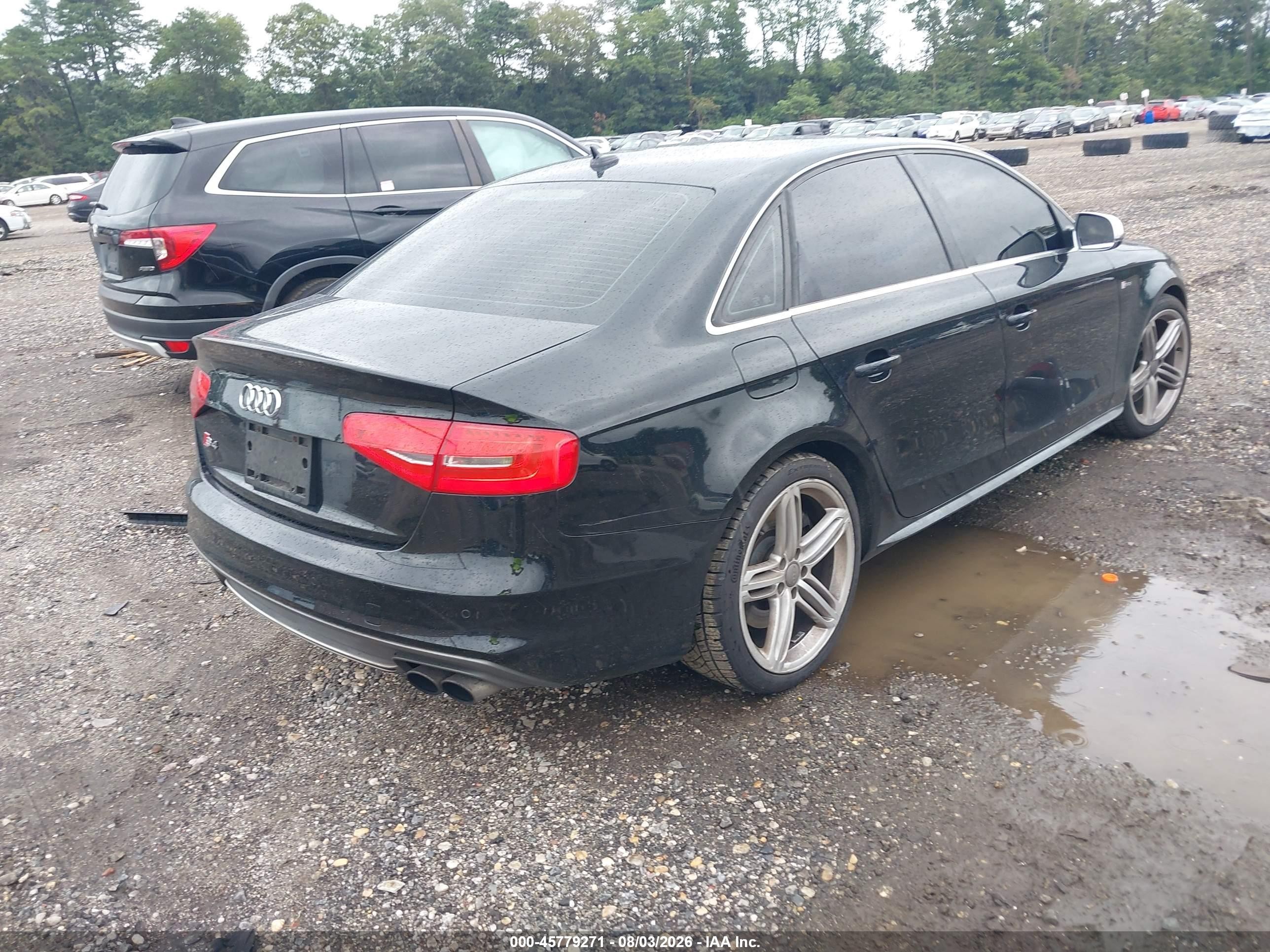 2015 Audi S4 3.0t Premium Plus Black vin: WAUBGAFL3FA020769