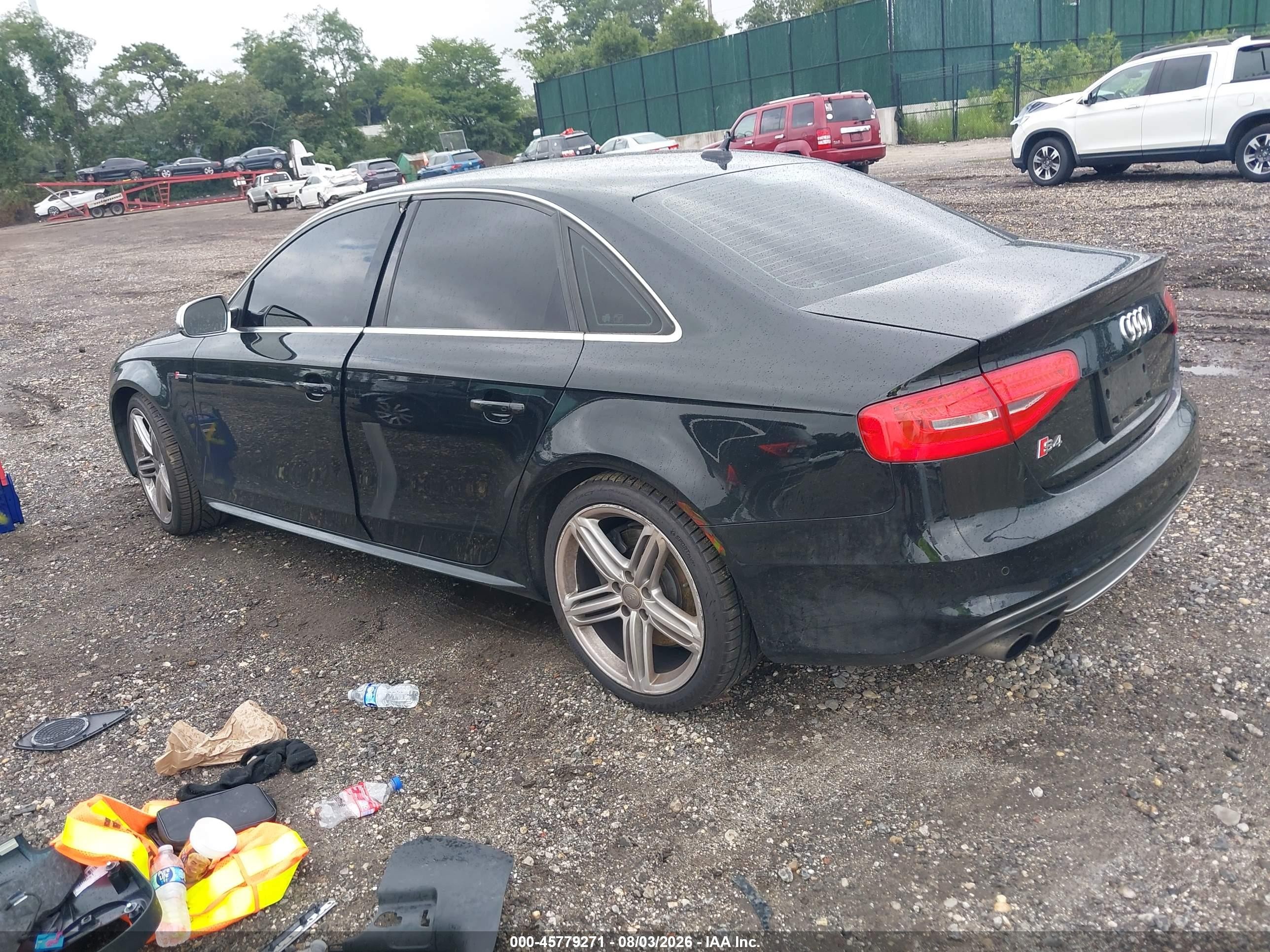2015 Audi S4 3.0t Premium Plus Black vin: WAUBGAFL3FA020769