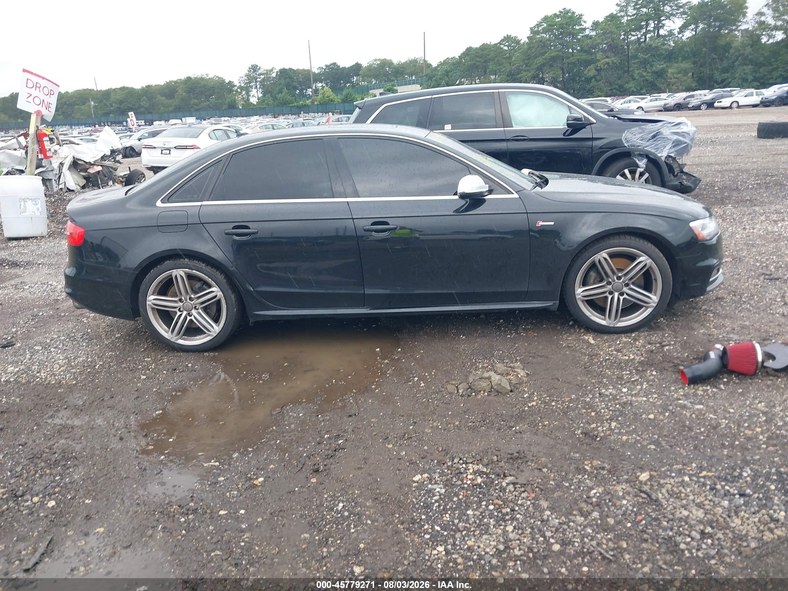 2015 Audi S4 3.0t Premium Plus Black vin: WAUBGAFL3FA020769