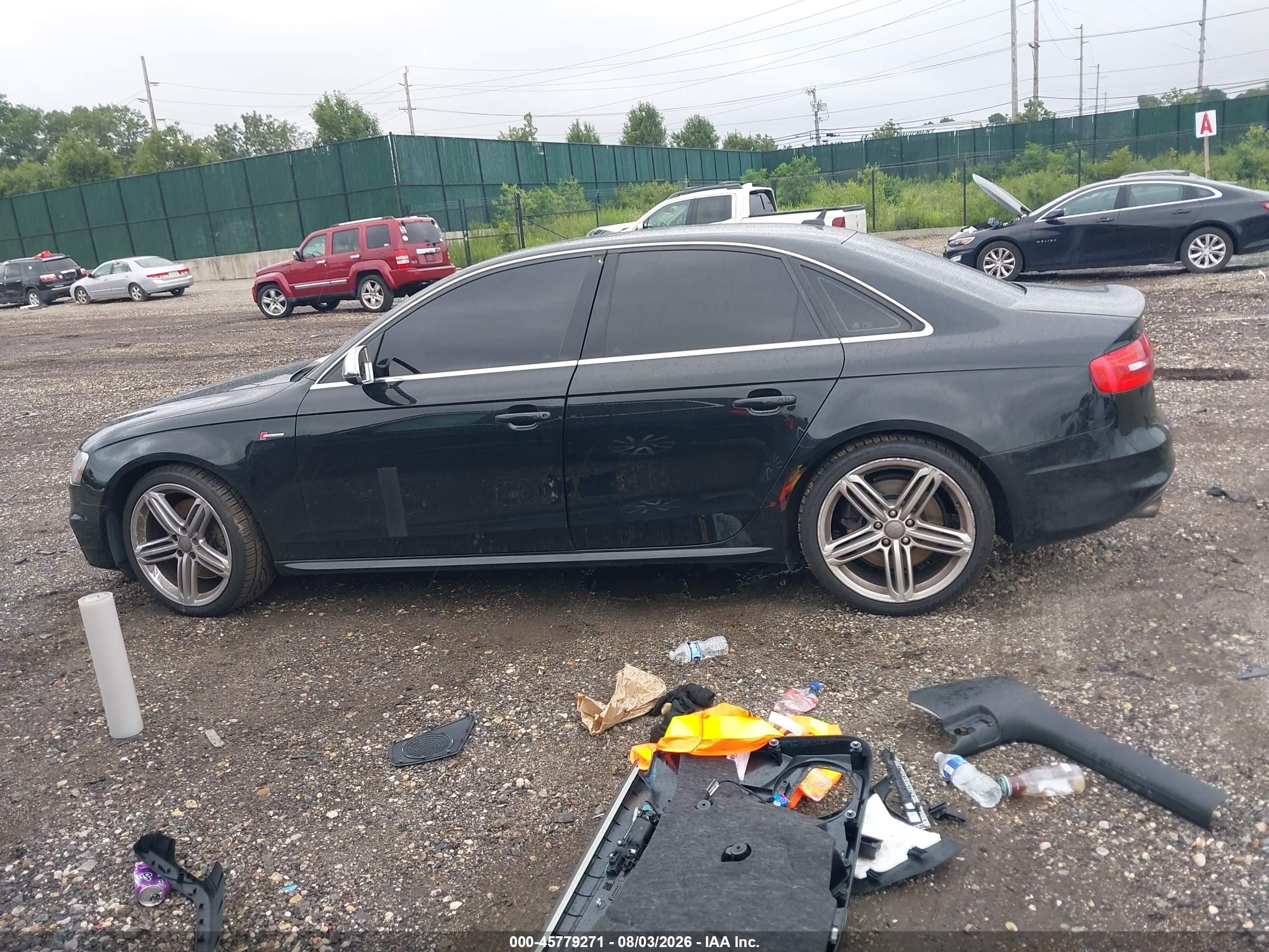 2015 Audi S4 3.0t Premium Plus Black vin: WAUBGAFL3FA020769