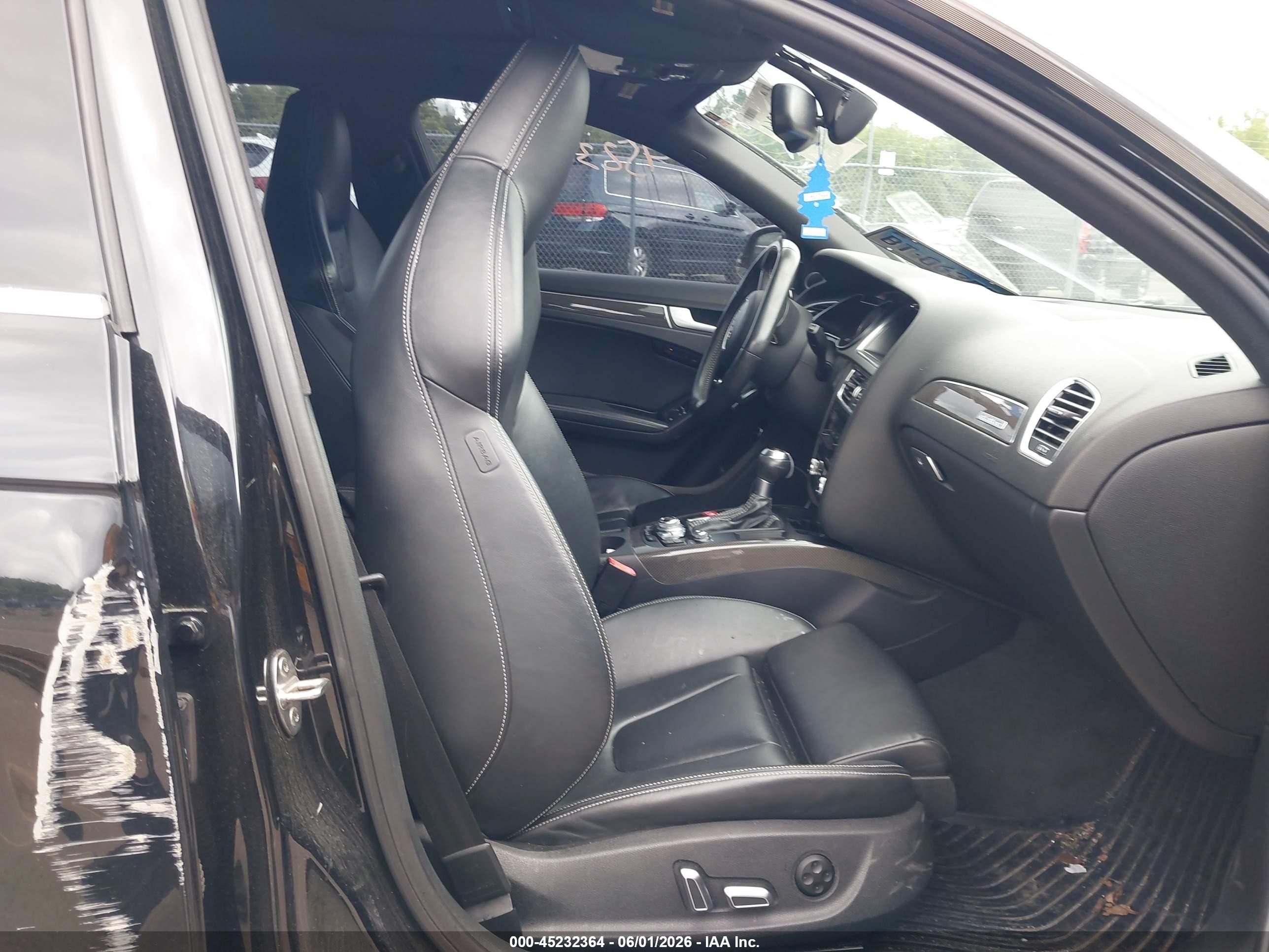 2015 Audi S4 3.0t Premium Plus Black vin: WAUBGAFL3FA068062