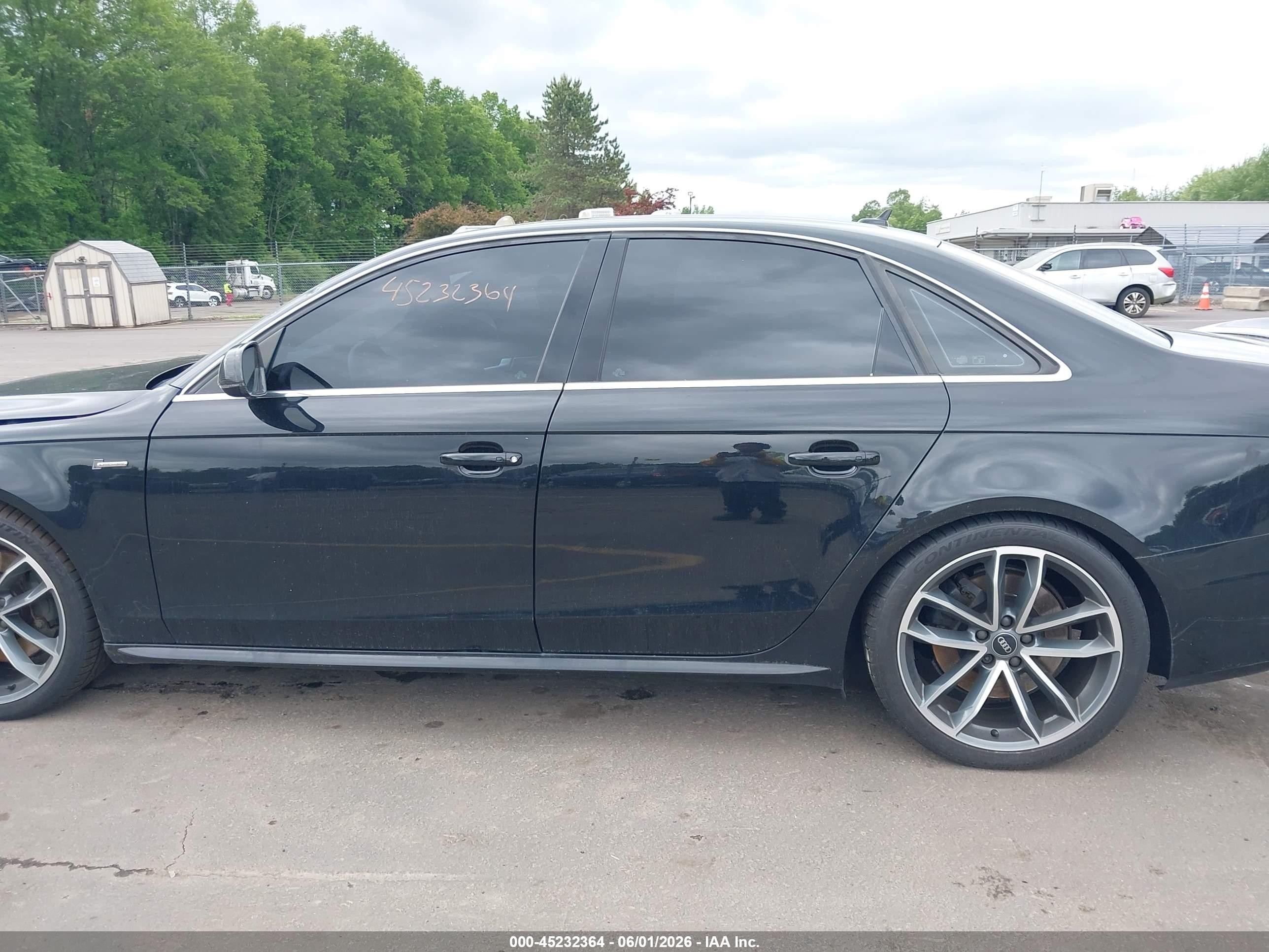 2015 Audi S4 3.0t Premium Plus Black vin: WAUBGAFL3FA068062