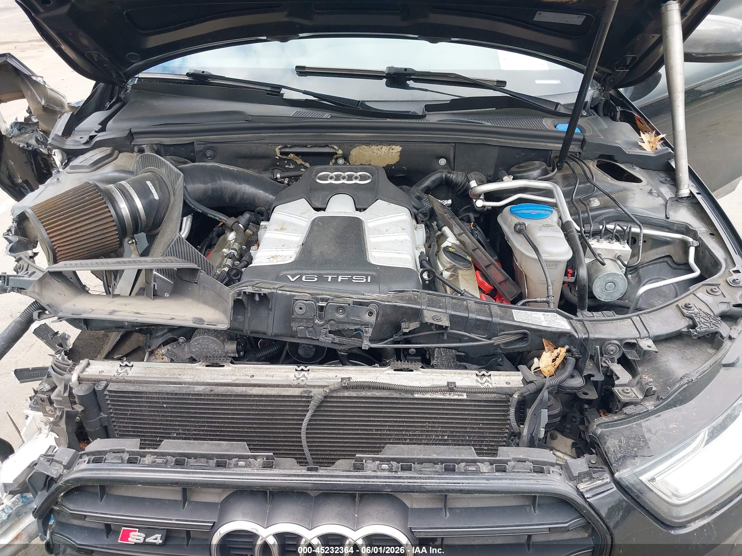 2015 Audi S4 3.0t Premium Plus Black vin: WAUBGAFL3FA068062