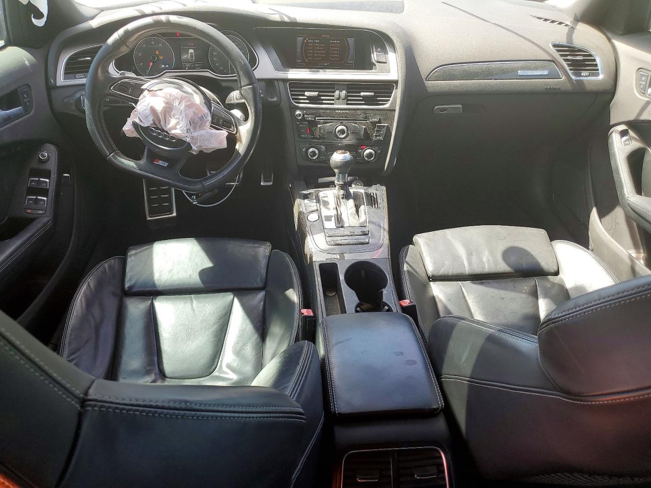 2013 Audi S4 Premium Plus White vin: WAUBGAFL4DA162593