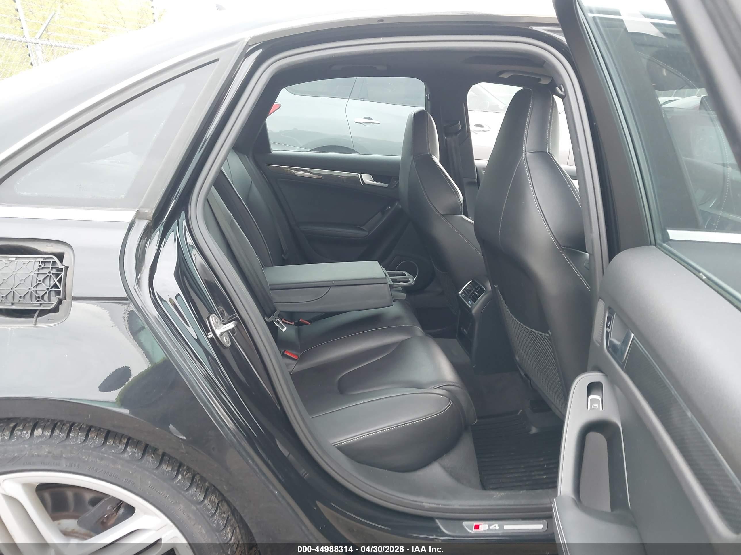 2014 Audi S4 3.0t Premium Plus Black vin: WAUBGAFL4EA144810