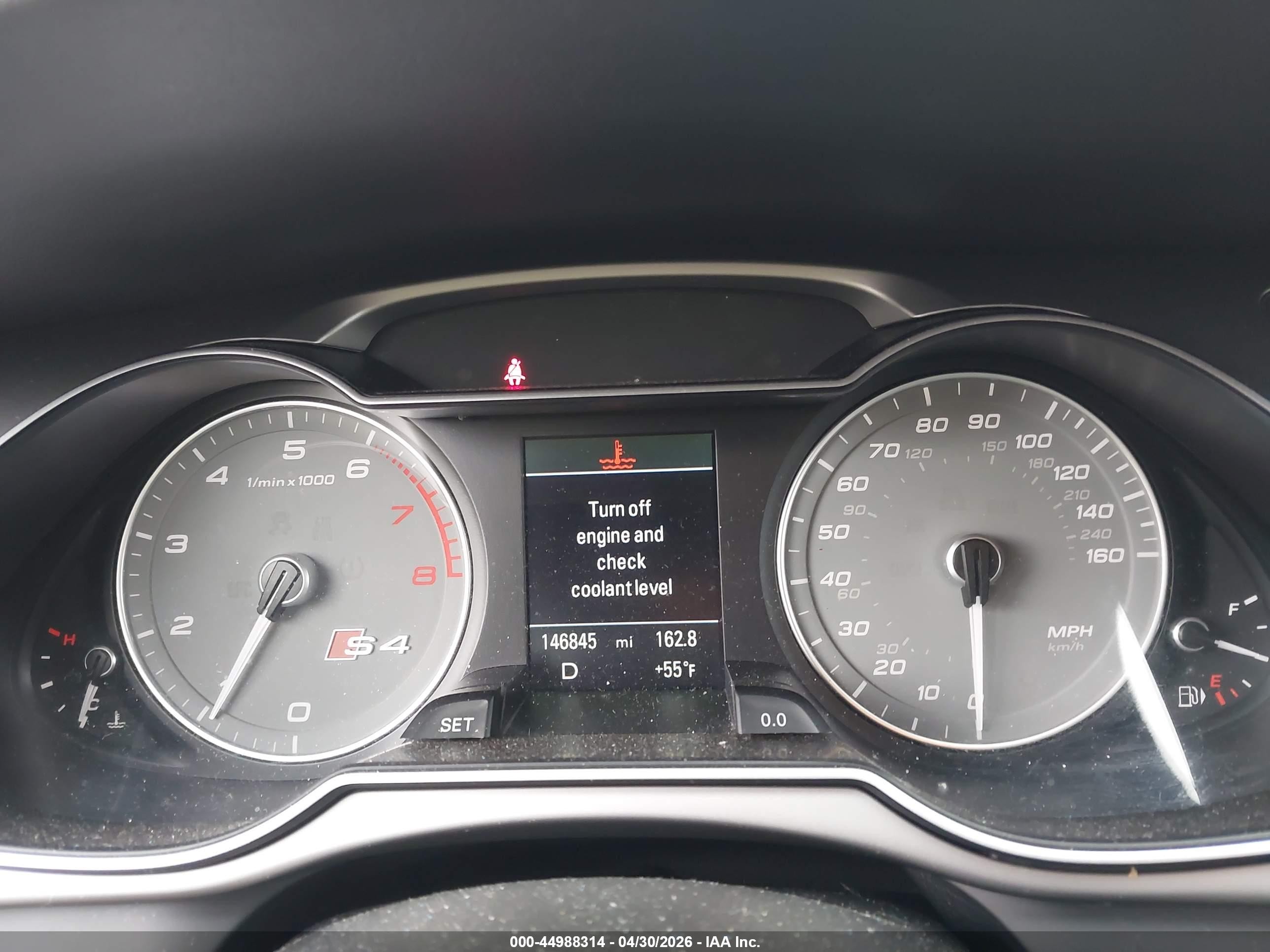 2014 Audi S4 3.0t Premium Plus Black vin: WAUBGAFL4EA144810