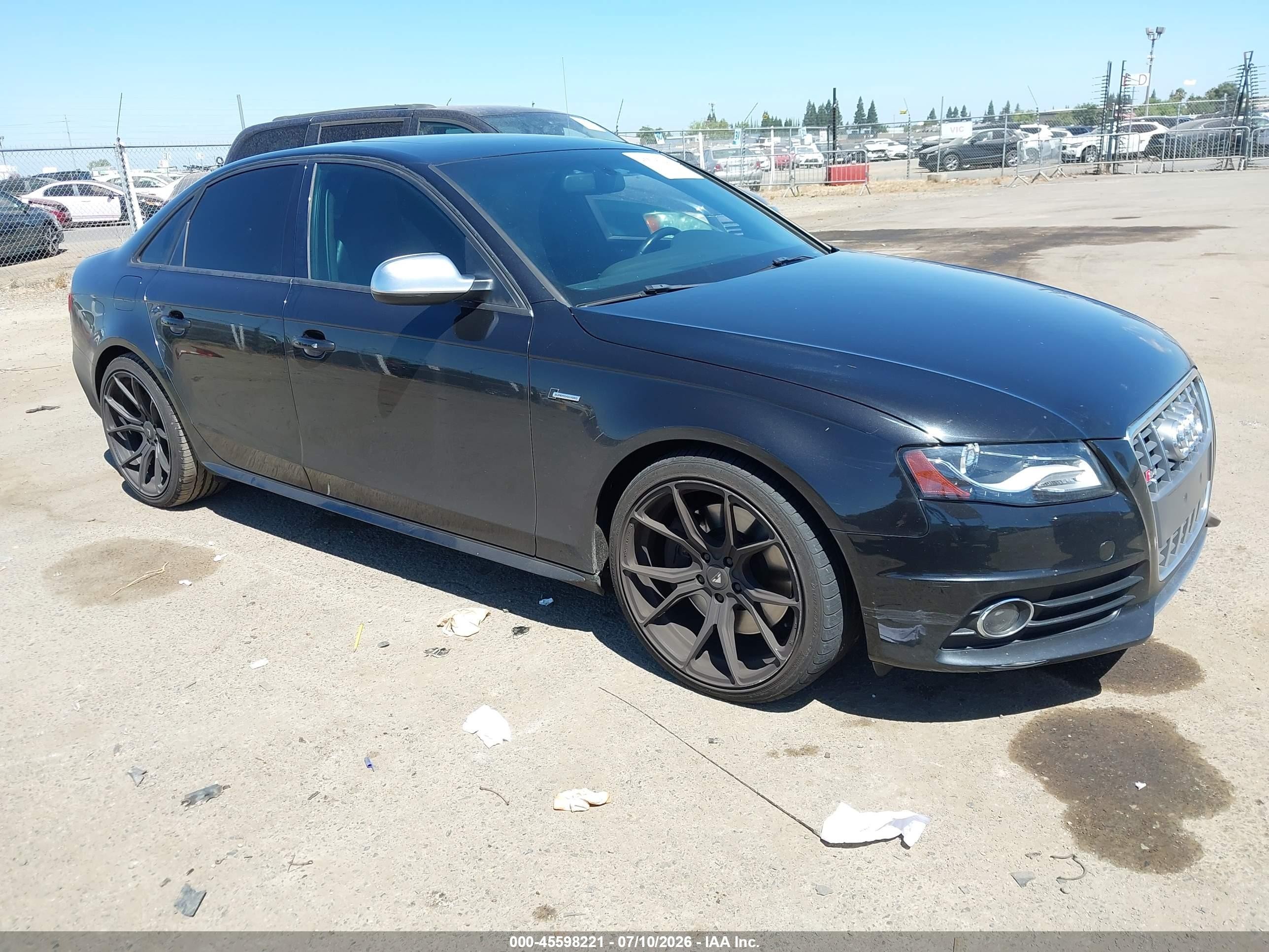 2010 Audi S4 3.0 Premium Plus Black vin: WAUBGAFL5AA185232