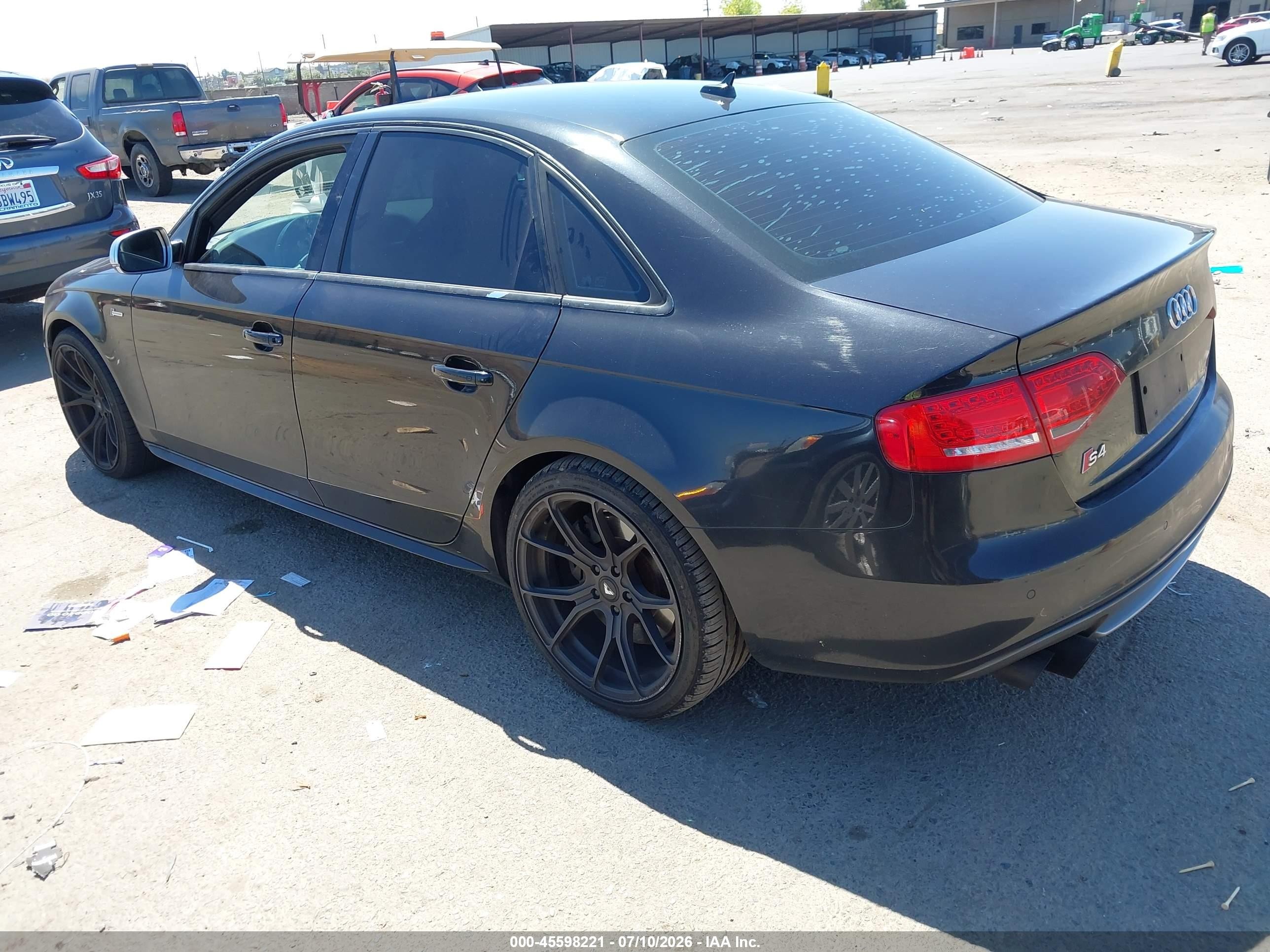 2010 Audi S4 3.0 Premium Plus Black vin: WAUBGAFL5AA185232