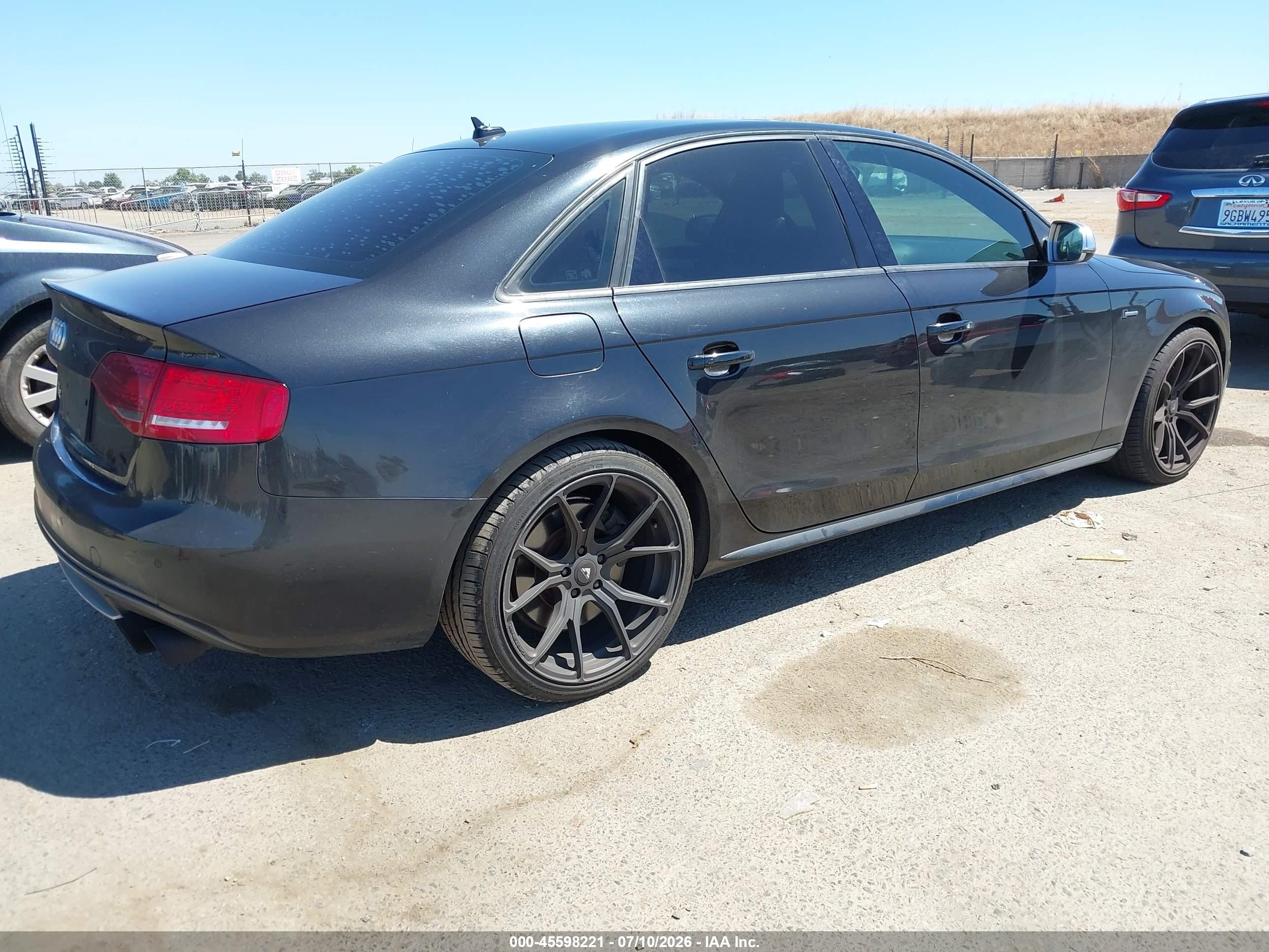 2010 Audi S4 3.0 Premium Plus Black vin: WAUBGAFL5AA185232