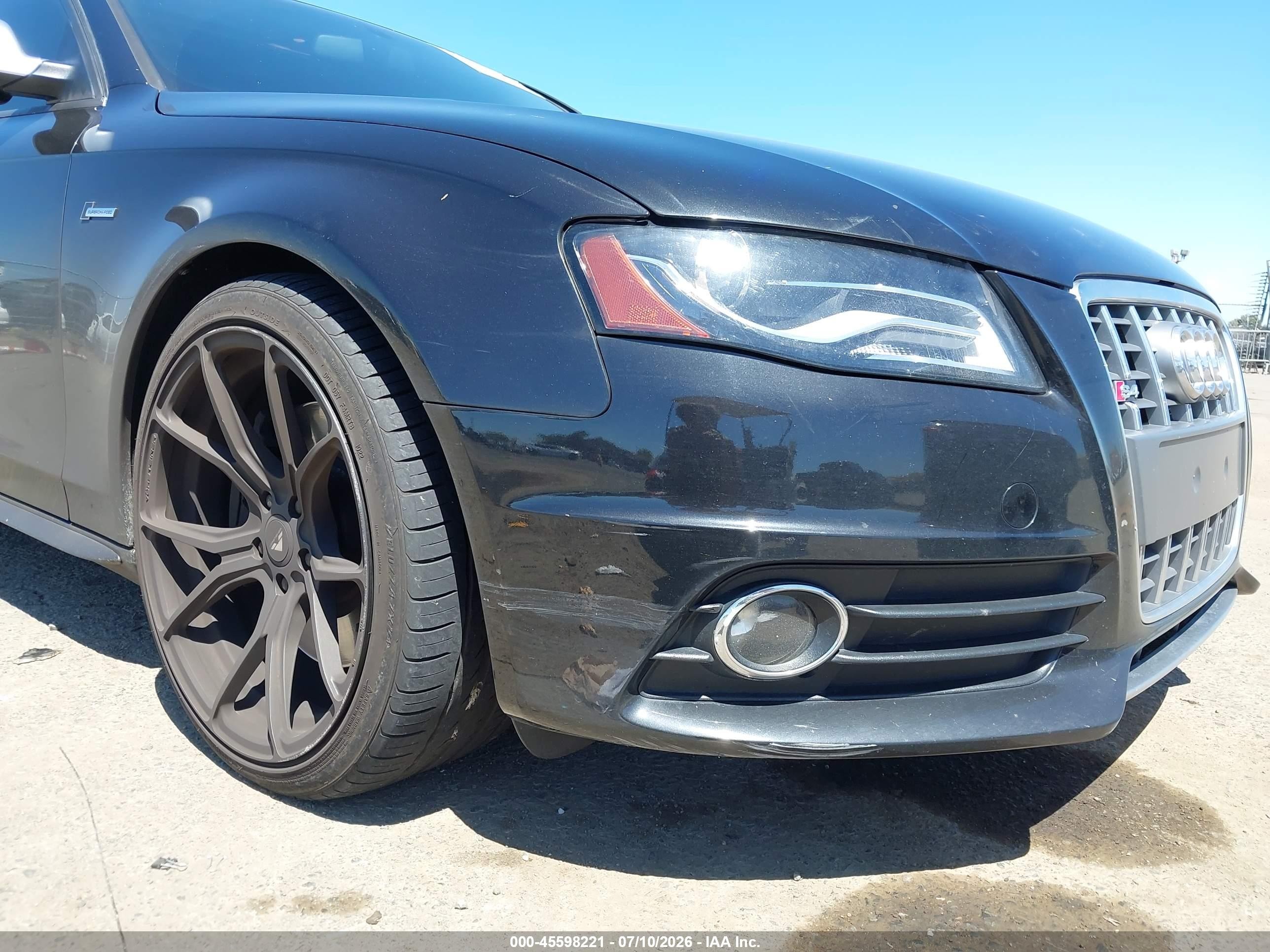 2010 Audi S4 3.0 Premium Plus Black vin: WAUBGAFL5AA185232