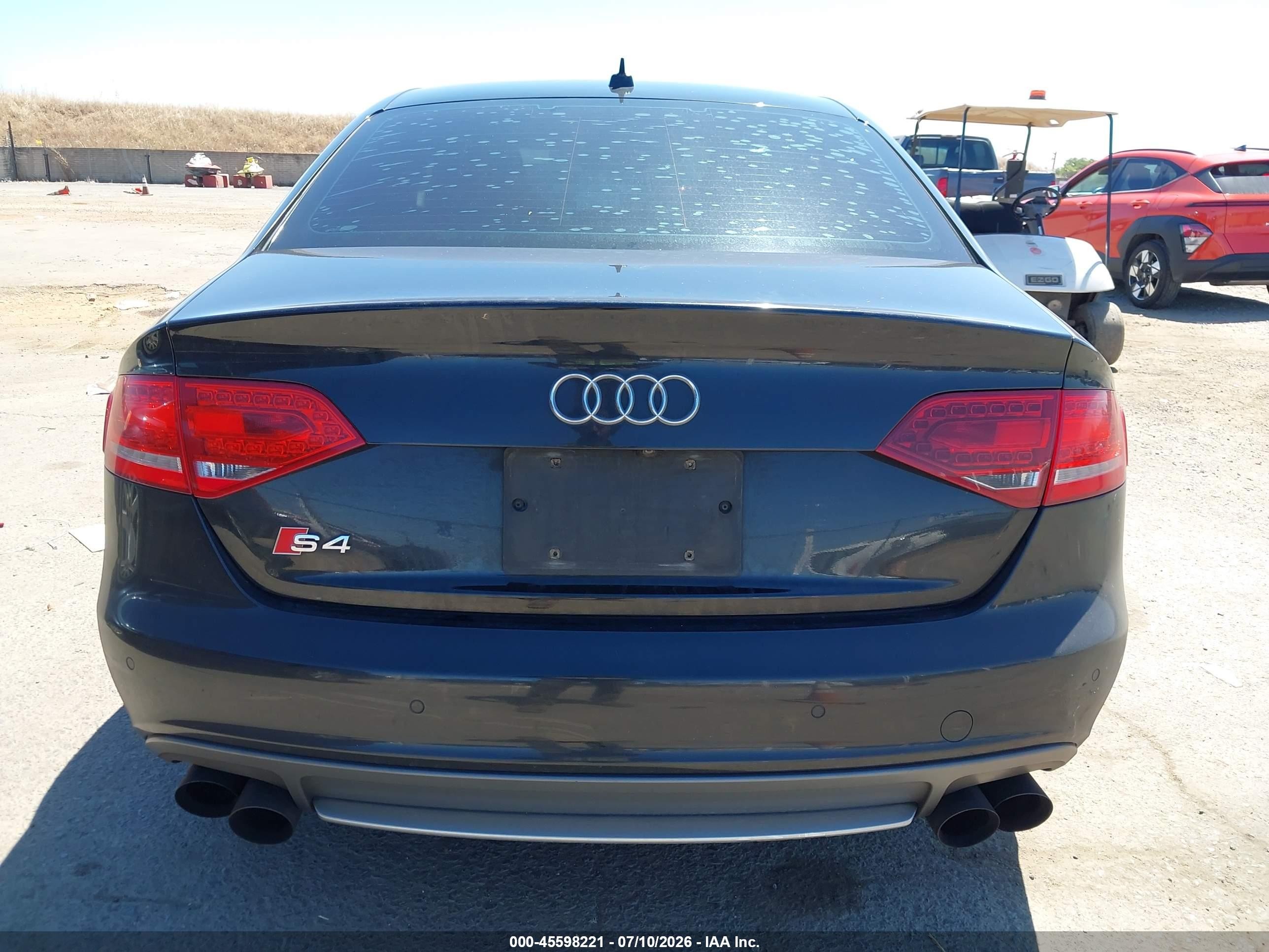 2010 Audi S4 3.0 Premium Plus Black vin: WAUBGAFL5AA185232