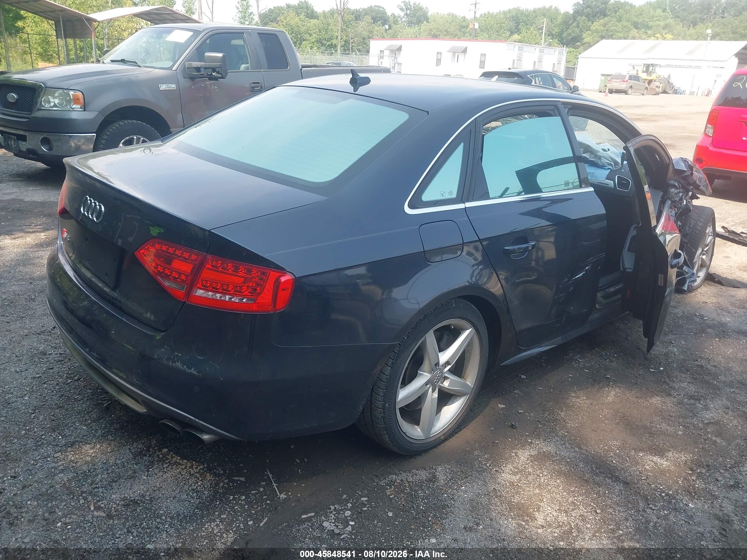 2012 Audi S4 Premium Plus Gray vin: WAUBGAFL5CA114633