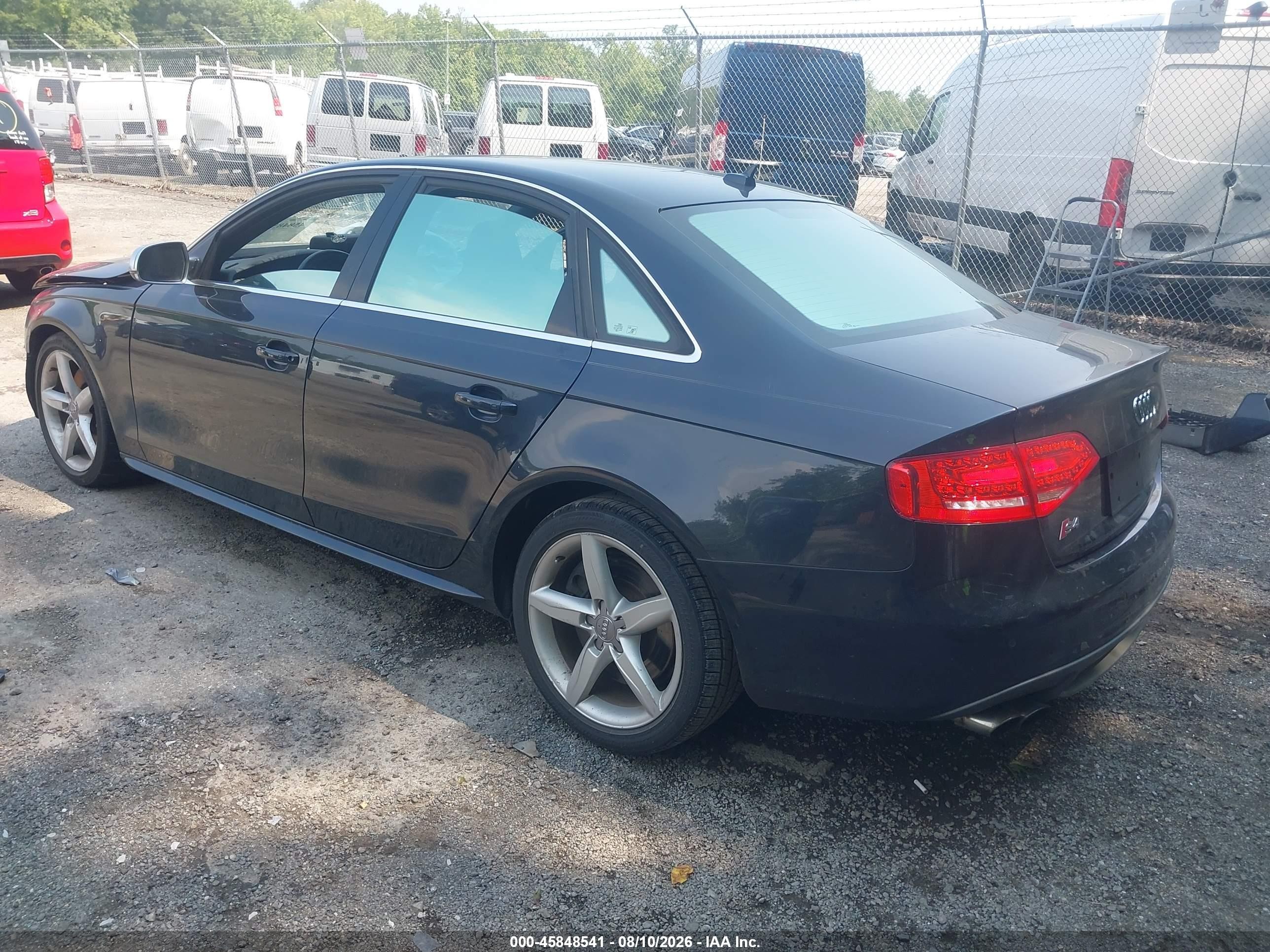 2012 Audi S4 Premium Plus Gray vin: WAUBGAFL5CA114633