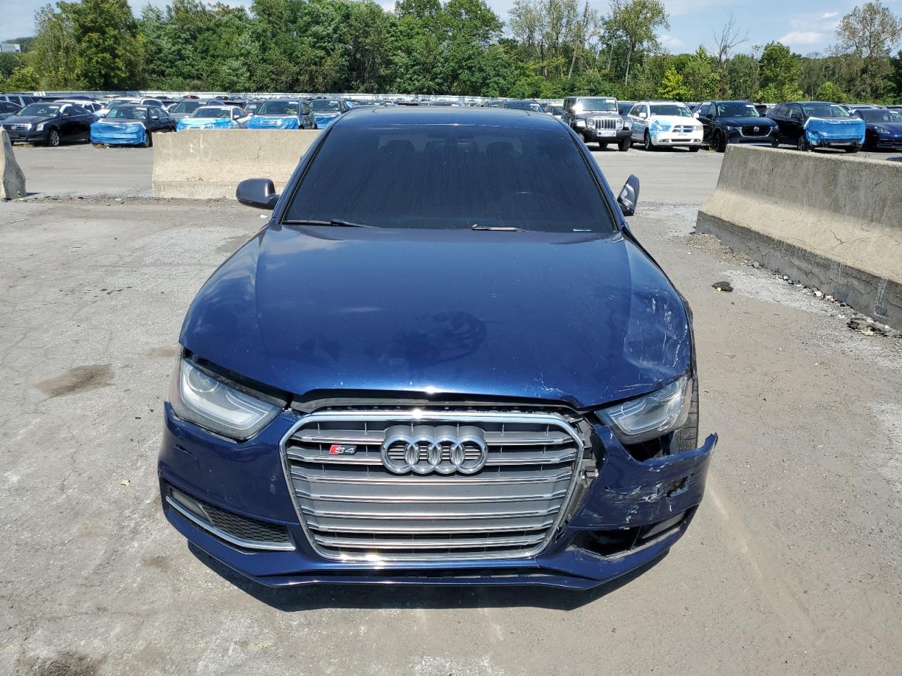 2013 Audi S4 Premium Plus Синий vin: WAUBGAFL5DA163493