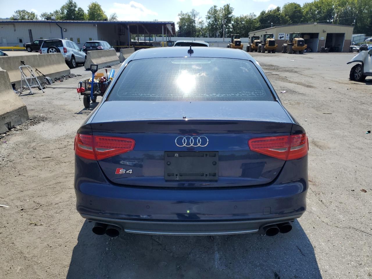 2013 Audi S4 Premium Plus Синий vin: WAUBGAFL5DA163493