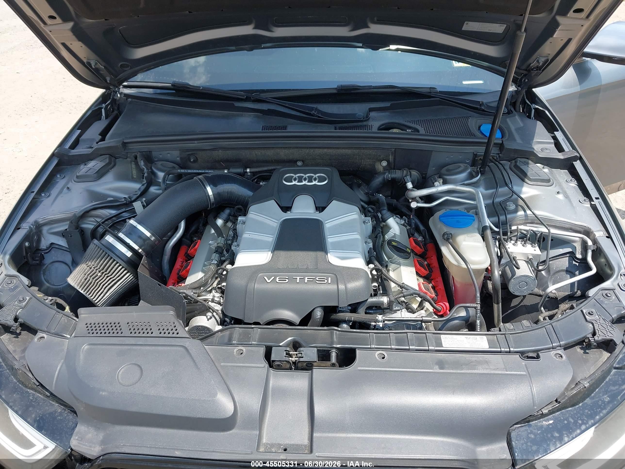 2014 Audi S4 3.0t Premium Plus Gray vin: WAUBGAFL5EA062049